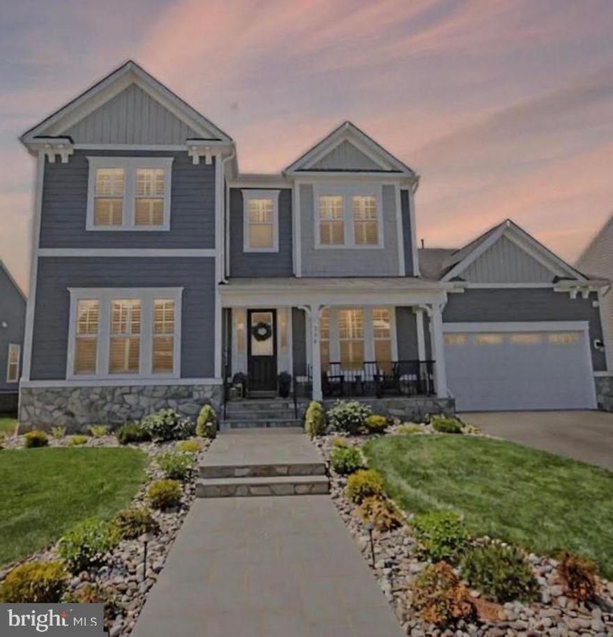 Welcome to 224 Stoic St SE—where modern elegance meets comfort and luxury. This
stunning 3-level, single-family home, built in 2022, offers modern luxury and comfort in the heart of
Leesburg. With 7 bedrooms and 4.5 bathrooms spread across almost 6000 square feet of living
space, this Colonial-styled home provides ample room for both relaxation and entertainment.

Key Features:
• Spacious, Sunlit Interior – Open-concept layout, lofty ceilings, upgraded sleek flooring, high-end paint throughout, crown molding, recessed lighting, generous recreation room that has a walk-up to the backyard, a bar, an adjacent theater room, additional bedrooms with walk-in closets and a full bath, main level office with glass French doors, main level laundry room with cabinetry, a finished 2-car garage with high ceilings, epoxy flooring, ample cabinetry.  Main level primary suite with a tray ceiling, two (2) expansive walk-in closets with built-in shelving, an en-suite with a sweeping dual vanity boasting luxury and class, a frameless glass shower, custom tile and more.

• Custom Designed Stylish Finishes — A feature two-story fireplace, high-end kitchen with an expansive island, beautiful quartz counters, top-of-the-line stainless steel appliances, under and in-cabinet lighting, stunning backsplash, extended cabinets and counters into the dining area perfect for entertaining. Modern tailor-made lighting and white wood blinds throughout the home, sleek updated bathrooms on every level featuring high-end finishes, an upper level living room with shiplap detailing, and additional spacious bedrooms with designer touches. 

• Main Level Laundry

• Bedrooms & Bathrooms: This spacious home features 7 bedrooms, 4 full bathrooms and 1 half-bath. The upper level contains 2 bedrooms and 1 full bath. The main level is complete with the primary suite with a tray ceiling, two (2) expansive walk-in closet with built-in shelving and an en-suite bathroom with a sweeping dual vanity boasting luxury and class, a frameless glass shower, custom tile and more. 2 more bedrooms and another 1.5 baths round out the main level. 2 bedrooms and 1 full bath are on the
basement level, perfect for guest quarters.

• Fully Finished Basement: The basement also offers additional living space, perfect for
a home theater, gym or office.​

• Resort-Style Pool, Spa, Water Features, Fire Pit & Outdoor Kitchen Offering a Peaceful Backyard Oasis: Perfect for entertaining and unwinding along with an elevated covered deck with a soaring ship-lap ceiling, custom curtains, a thoughtfully designed stone patio for sunbathing, an outdoor shower space and cobblestone siding adding sophistication & class. Enjoy breathtaking sunsets over stunning landscaping featuring custom exterior lighting, lush greenery and walkways, complete with a black
wrought iron fence enclosure. 

• Exclusive Opportunity to purchase this home furnished or vacant. This home provides every possible need you could have, exceeding all expectations.  

Location:
• Located in a serene neighborhood, 224 Stoic St SE is within close proximity to local schools, parks, shopping centers, and dining options. The vibrant community of Leesburg offers a blend of historic charm and modern amenities, making it a desirable place to call home.​ Experience the perfect combination of elegance and beauty in this turn-key Leesburg residence.