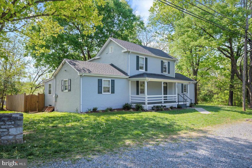 This immaculate home has been renovated top to bottom.  HVAC, roofing, kitchen, and bathrooms have all been modernized with top of the line features.  The HUGE kitchen opens to the 21 foot long family room.  The 1st floor primary bedroom features a full, private bathroom while the 2 bedrooms on the 2nd floor share a large bathroom.  Detached garage (with electric) and plenty of parking for all vehicles.  Fenced back yard with privacy fence, perfect for pets.     Oversized laundry room.  Minutes from Berryville and all local communing corridors.  All sizes approximate, to be verified by buyer.