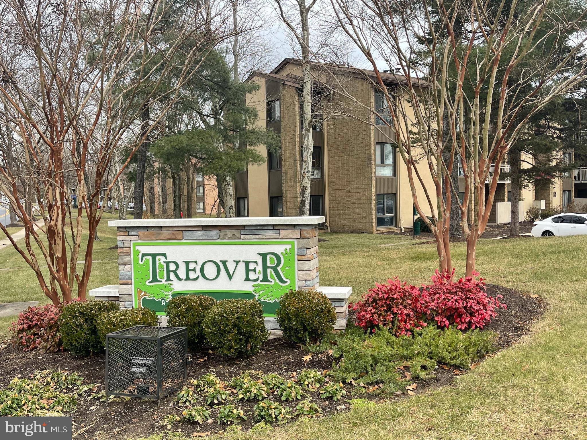 Coming soon!6081 Majors Lane - MOVE IN READY 3 bed, 1 bath unit in desirable Treover Condominiums! Quiet and private third level flat - No footsteps and early wake-ups in a penthouse! The entire unit has been freshly painted and floored. Living areas are hardwood; bedrooms are new wall-to-wall carpet and bathroom is vinyl. Primary bedroom has a large walk-in closet; other bedrooms have roomy closets. Extra large storage closet too! Kitchen has Corian counters and a new backsplash. Laundry is in a clean, locked room on the first floor. Floor to ceiling windows flood the unit with natural light. View from the windows is a grassy (or snowy) hill perfect for kids and puppy walks. Features a private outside deck with utility closet - Heat and AC equipment is brand new with a ten-year warranty. Electrical panel has been replaced. Water and hot water come with the condo fee; trash receptacles are on property. Jeffers Hill Elementary and the local public swimming pool are a 5 minute walk. Shopping, restaurants, post office etc are a short drive; convenient to BWI, I95, MD 29, Rt.70. Treover is very well-managed with many security details; plenty of parking available. It is a great location in a wonderful location at a reasonable price! Come check it out!
