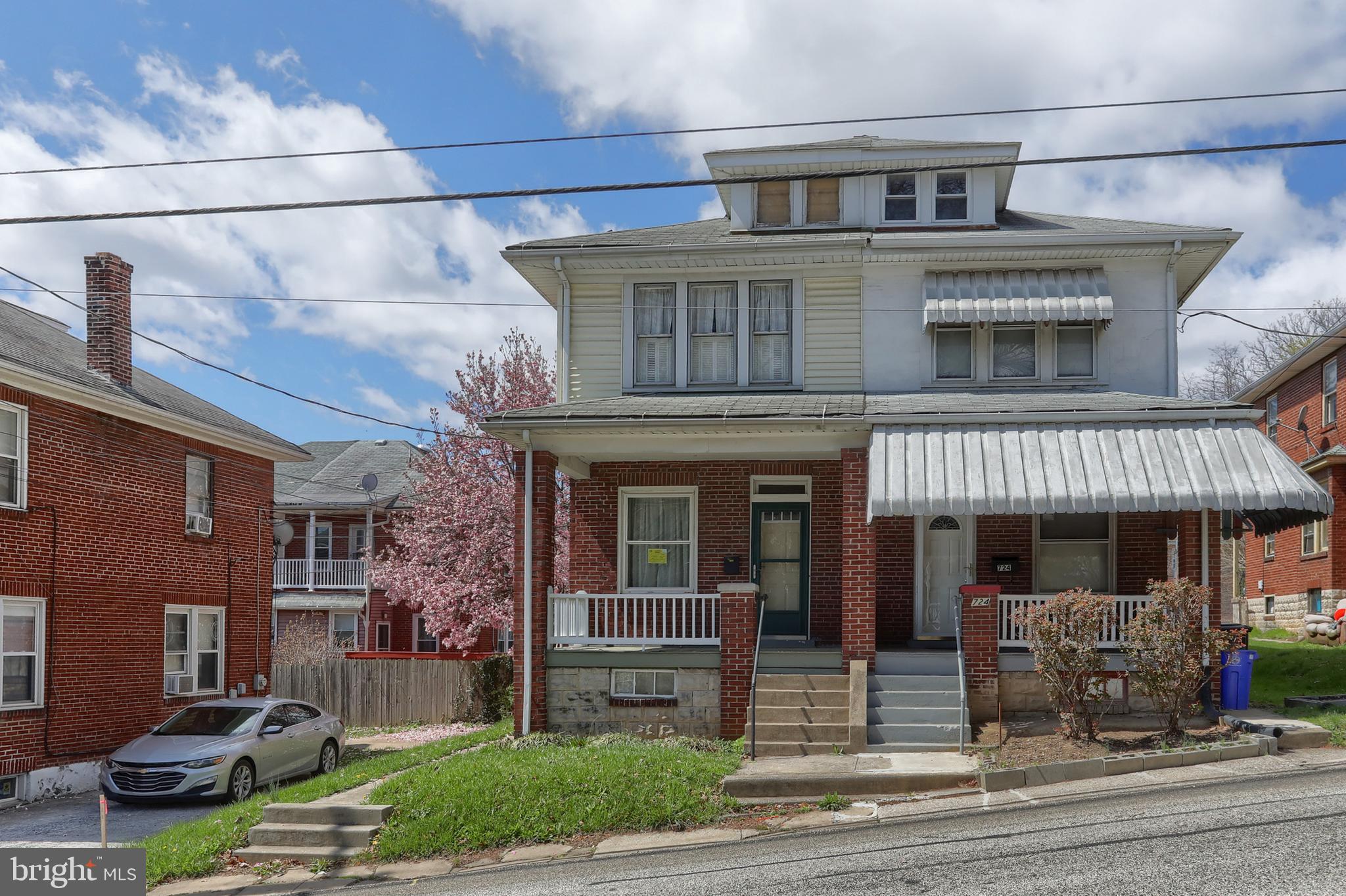 Fully renovated second floor 1 bedroom apartment. All utilities included.