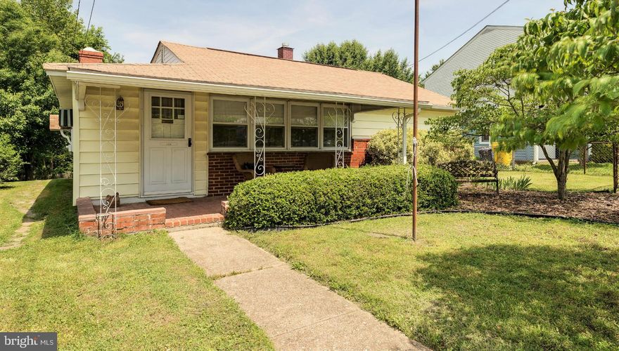 HIDDEN GEM in Anne Arundle. The addition make it larger than it appears. Cozy Rancher offering Large Living Room, Formal Dining Room, Kitchen w/Breakfast Nook incl/decorative Fire Place, Master w/Sitting Room, Spacious Enclosed Porch ideal for cookouts, Large Private Fenced Yard ideal for playing children and pets, Shed/Shop w/power perfect for hobbies or additional storage & Driveway parking.