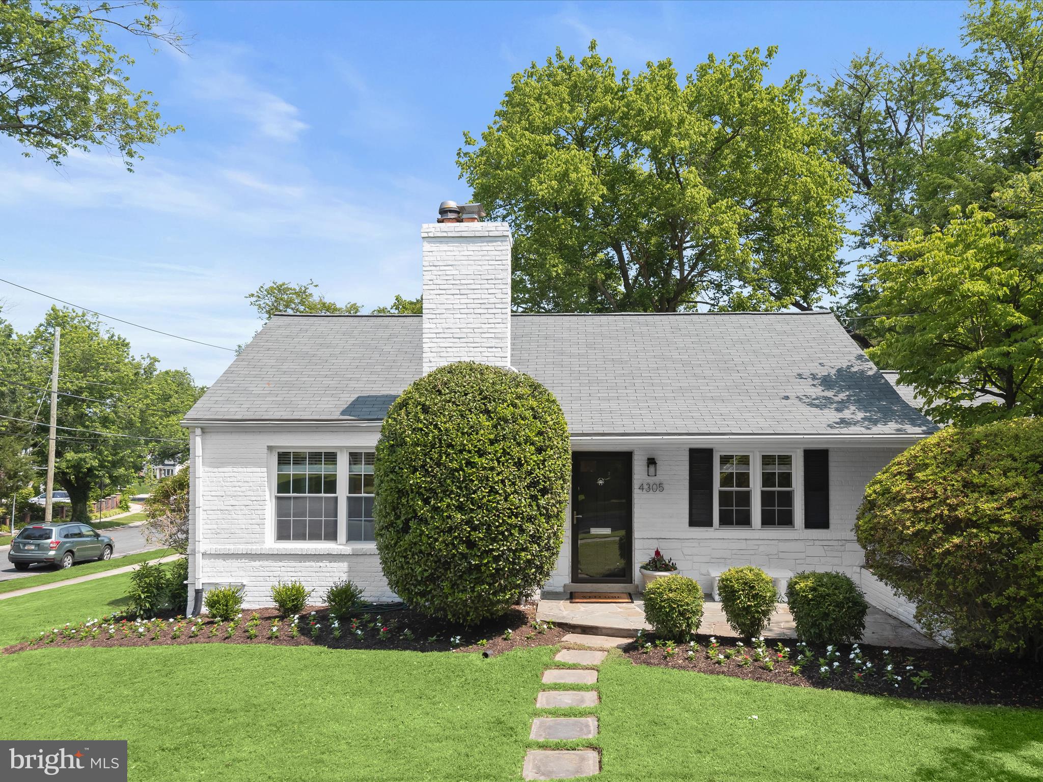 This expanded and updated classic brick rambler combines timeless charm with modern upgrades. A standout feature is the spacious primary suite addition, complete with vaulted ceiling and a cozy sitting area. The beautifully renovated kitchen (2021) offers abundant cabinetry, quartz countertops, new flooring, a deep stainless-steel sink, and matching stainless-steel appliances. Additional updates include upgraded windows throughout, a brand-new HVAC system installed in December 2024, and a new hot water heater from 2021. Set on a generous and nearly level 9,000+ sq. ft. lot, the home offers exceptional expansion potential. Its solid masonry block construction provides a strong foundation for a second story or rear addition. Zoned R-60, the property supports upward and outward expansion (verify with county permitting regulations). A neighboring home with a nearly identical original footprint has already been expanded in this way—see photos for inspiration. Nestled among improved homes and located just minutes from historic Kensington, Beech Drive, and Rock Creek Park, this property is ideal for buyers seeking future value. Move in and enjoy it today—or grow with it tomorrow. Located in the sought-after Walter Johnson High School district and close to Kensington-Parkwood Elementary, this is a rare opportunity to enjoy a wonderful home with long-term potential.