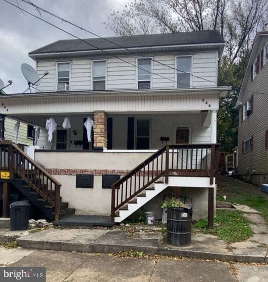 Half of a duplex home available in Piedmont, WV. This home, built in 1900, features a traditional design with 3 bedrooms and a full bath on the upper level. Includes a front porch and rear yard for outdoor enjoyment.