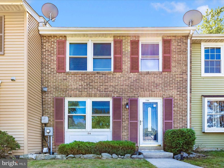 This well-maintained townhouse in sought-after Amber Meadows offers incredible value.   Enjoy all new flooring throughout all three levels and fresh paint, making it move-in ready.  The home features 3 bedrooms, 1 full bath, and 2 half baths, including a spacious primary bedroom and an open main level.  The finished basement provides a large family room, half bath, and separate laundry room.  Outdoor living is a breeze with a brick paver patio, fenced yard, and storage shed.  Additional updates include a roof that’s approximately 4 years old.  Conveniently located near Fort Detrick, major commuter routes, and shopping.