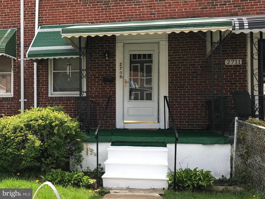 Charming immaculate move-in-ready townhome has beautiful original hardwood floors with tons of natural light; well-maintained one-of-a-kind home with a built-in china closet in the dining room; fenced-in yard in the front and back; back yard is perfect for entertaining or enjoy relaxing on the awning-covered front porch; The seller is including a one-year home warranty - great for first time home buyer. The home front and back exterior were freshly painted; Sold 'As Is'; Inspections are for buyer's purposes only; Seller to make no repairs.