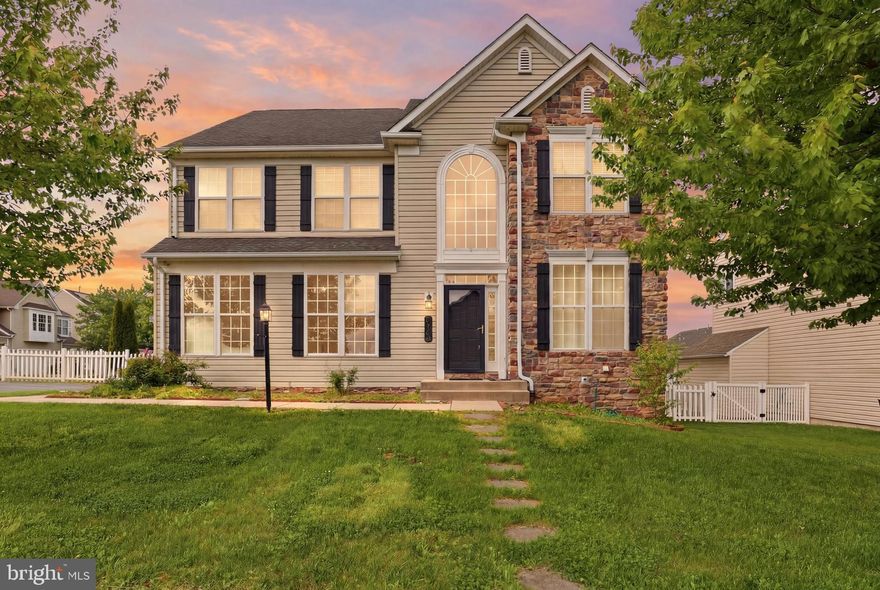 Welcome to this spacious corner-lot home in the Brownstone Manor community, where you’ll enjoy neighborhood amenities including a community pool, clubhouse, playground, fitness center, and basketball courts. Inside, the home offers a bright and open layout with a  two-story foyer and living area that fills the space with natural light and creates an inviting atmosphere from the moment you walk in.

The main living areas flow seamlessly together, making the layout ideal for both everyday living and entertaining. The kitchen features an island, ample cabinet space, and sliding glass doors leading to the rear deck and fenced backyard — a great space to relax, entertain, or make your own outdoor retreat.

Upstairs, the spacious primary suite includes a walk-in closet and private bath with a soaking tub and separate shower. Three additional bedrooms, a full hall bath, and convenient upper-level laundry complete the second floor.

The unfinished lower level provides plenty of potential for additional living space, a home gym, recreation room, or extra storage. With a two-car garage and solid layout throughout, this home offers a fantastic opportunity for someone to add their own personal style and updates while building equity in a highly desirable community.