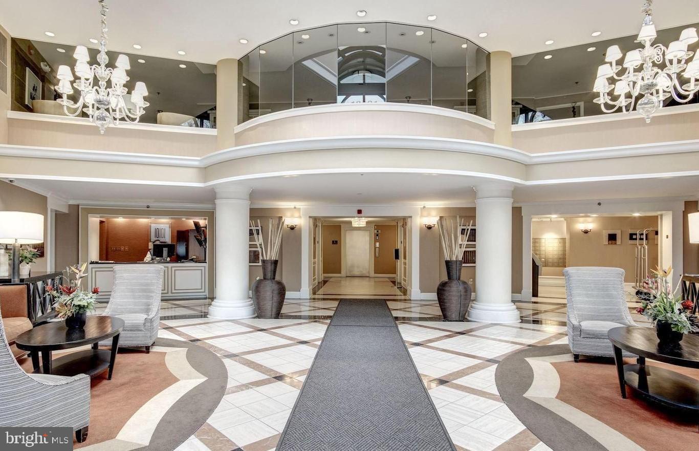 What a view, this stunning 1 BR, 1 Bath recently remodeled condo that faces East, and comes with an outdoor assigned parking space. Walking distance to Grosvenor Metro, in a building with 24 hour security, state of the art gym, tennis court, party room, Pool & BBQ area, Media Room, minutes from downtown Rockville, and Stratmore Hall. Freshly painted and new carpet in the bedroom. A must see!