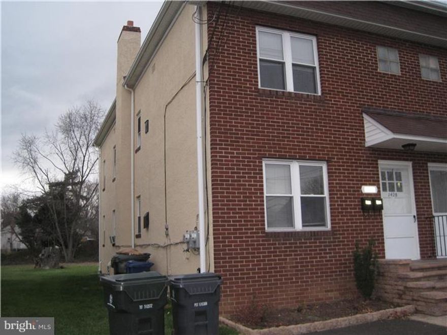 Immediate Occupancy available. Neat and clean second floor unit with gas cooking.  Refrigerator included.  Storage and Laundry hook-up located in basement with access through outside rear entrance. Tenant will provide their own Washer & Dryer.  Off street parking for one car in front of the building. $30 Non-Refundable Application Fee for Credit Summary Report and Criminal Background Check, payable to Fox & Roach LP.