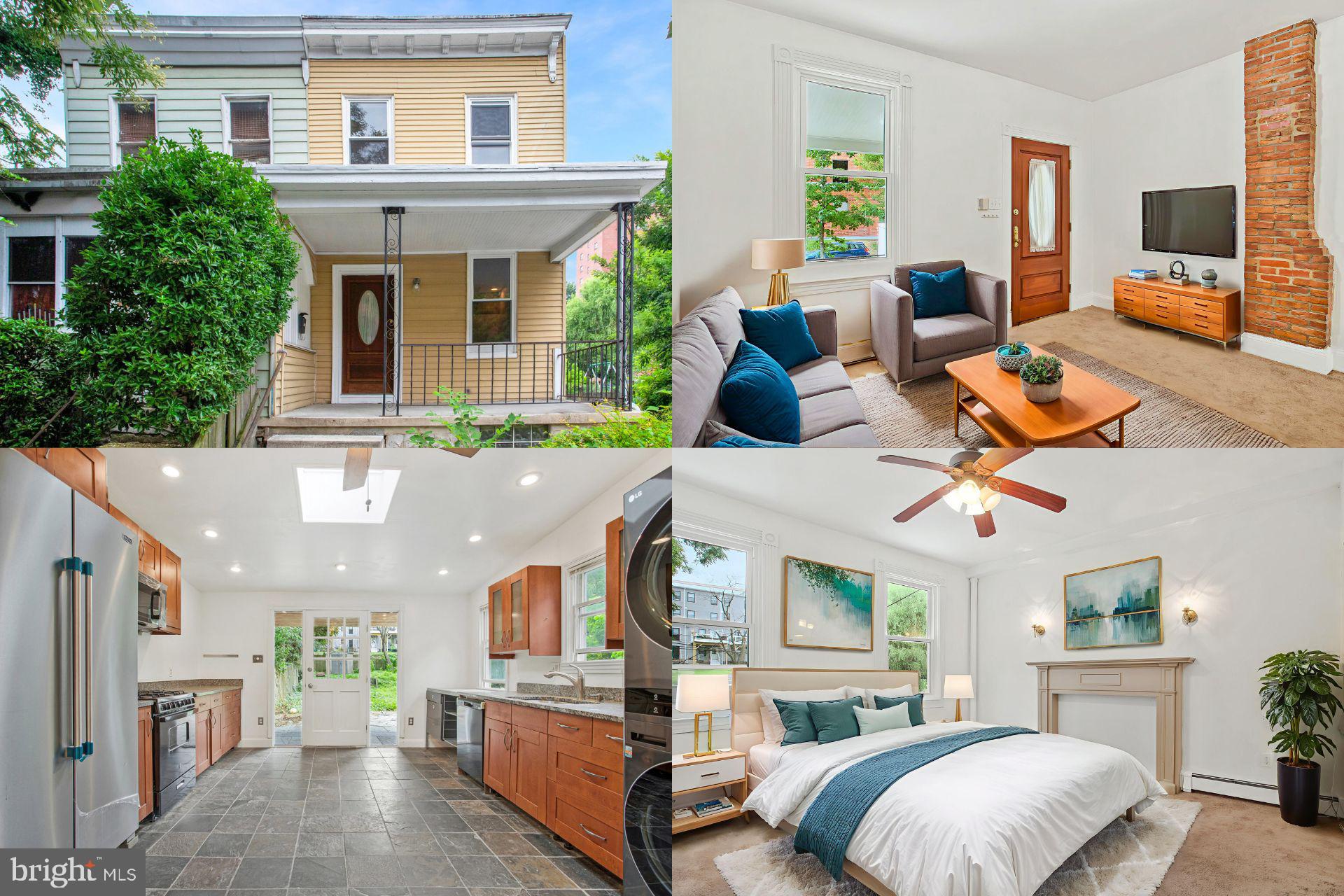 Discover charm and convenience in this beautifully updated semi-detached home located in the heart of Hampden! Featuring an open floor plan with seamless flow between living, dining, and kitchen areas, this home is perfect for both everyday living and entertaining. The bright and airy main level offers hardwood floors, abundant natural light, and plenty of space to relax and gather. Enjoy the rare benefit of a private driveway with off-street parking—an exceptional find in the city! The full basement offers ample storage and potential for additional living space, a workshop, or a home gym. Thoughtfully maintained throughout, this home combines classic Baltimore character with modern touches in a location that can't be beat. Nestled on a quiet street just steps from The Avenue’s shops, restaurants, and cafes, with easy access to I-83, public transportation, and local parks. A wonderful opportunity to enjoy city living with the comfort of a private home!