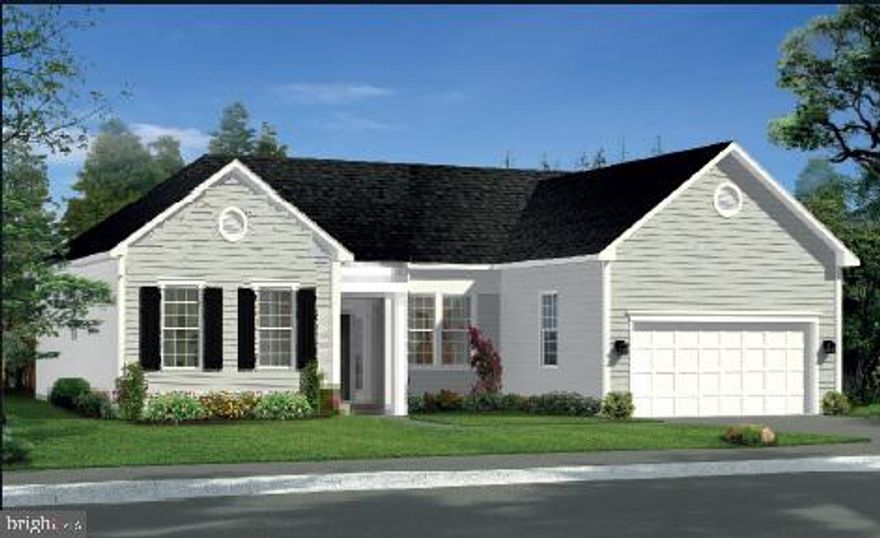 December Delivery!! Welcome home to the stunning Magnolia II, one of our most popular floor plans including 3 Bedrooms, 2 Full Bathrooms, 2 Car Garage, hip roof, covered entrance, 9 ft. ceilings throughout main level, and tray ceiling in the dining room. You will love the vaulted ceilings in the kitchen, family room and owner's suite. The family room features a natural gas fireplace flanked by 2 windows with arched windows above. The kitchen features white designer cabinets, granite countertops and stainless appliances.  The basement offers over 1300 square feet to expand later, with a 3 piece rough in for future bath, and 8 foot wide walkup areaway with a patio door that allows abundant natural light.