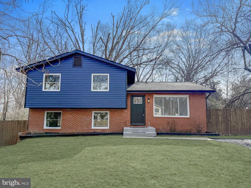 Experience modern living in this stunningly remodeled 4 bedroom, 2 bathroom home, offering 1,656 square feet of thoughtfully designed space. With stylish upgrades and a great location, this home is everything you've been searching for! It even comes with a home warranty from American Home Shield!
Step inside to a warm and inviting main level where brand new luxury vinyl plank flooring, fresh two tone paint, and recessed lighting create a bright, contemporary ambiance. The living room opens onto a new fully remodeled kitchen. Featuring brand new soft close cabinets, elegant quartz countertops, white tile backsplash, and brand new sleek stainless steel appliances. The spacious kitchen opens onto a large newly painted deck, offering a serene wooded backdrop—perfect for barbecuing or unwinding!
Upstairs, you'll find three generously sized bedrooms, each with plush new carpeting, fresh two tone paint and new light fixtures. The stylishly updated bathroom boasts all brand new tiled shower, toilets, modern fixtures, and a sleek vanity.
The finished basement offers additional living space, featuring luxury vinyl plank flooring in the common area, fresh two-tone paint, and new modern light fixtures. This level includes a fully remodeled bathroom with all new tiled shower/toilet/vanity/fixtures, a fourth bedroom with plush new carpeting, and a laundry room equipped with a brand-new washer and dryer. Plus, walk out access from the common area leads to a spacious, fenced backyard!
Nestled within a cul-de-sac in a charming and inviting neighborhood with NO HOA! This home is in a great location. Just 1.5 miles away in Merchants Square, you’ll find a variety of restaurants and a gym. In just less than 2.5 miles, you’ll find the Courtland Commons shopping center with a grocery store, pharmacy, preschool, urgent care, restaurants, and more. There is also a brand new roof, water heater and HVAC system. 
Move in ready with high end upgrades throughout, this home is a rare find. Schedule your showing today and make it yours!