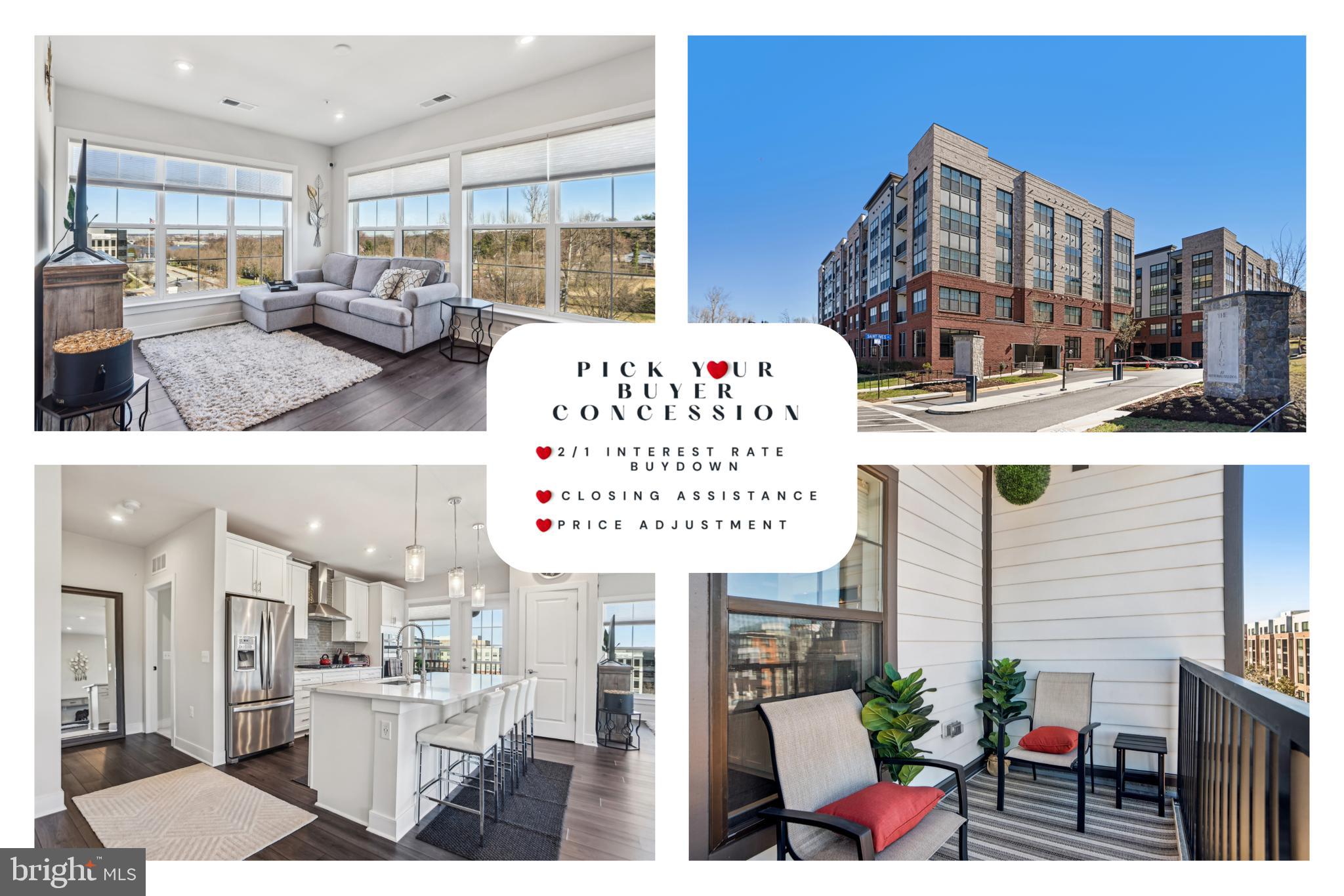 The seller is offering a unique opportunity: the buyer can choose their buyer concession! Options may include a 2/1 interest rate buydown, closing cost assistance, or price adjustment tailored to meet the buyer’s needs. This flexible approach helps make ownership more affordable in today’s market.
Located in The Flats at National Harbor, this two-bedroom, two-bath residence offers a modern living experience in a vibrant waterfront community. This end-unit condo, just two years old, features numerous upgrades and an open-concept layout designed for comfort and functionality.
The main living area is designed with luxury vinyl plank flooring and an open flow between the kitchen, dining, and living spaces. Large windows and recessed lighting enhance the space, while quartz countertops and a breakfast bar create a stylish and functional kitchen. Custom blinds provide privacy while maintaining the natural light.
Both bedrooms are carpeted for added comfort. The primary suite includes a custom closet system, maximizing storage and organization. The en-suite bathroom features a spacious walk-in shower with double shower heads, a double vanity, and a private water closet. The laundry room is outfitted with additional cabinetry, adding convenience.
This home also includes a separate den/office, providing additional flexibility for work or leisure. It comes with two parking spaces and a private EV charger outlet. A security system and a water filtration system are among the additional upgrades.
Residents enjoy easy access to National Harbor’s waterfront attractions, including shopping, dining, and entertainment at the MGM National Harbor, Gaylord National Resort, and Tanger Outlets. Outdoor recreation options include nearby trails along the Potomac River and parks such as Oxon Hill Farm and Jones Point Park.
Commuters benefit from convenient access to I-495, I-295, and the Woodrow Wilson Bridge, connecting to Washington, DC, and Northern Virginia. The location is near major employers, including federal agencies, hospitals, and corporate offices.
With a prime location, modern upgrades, and access to an active lifestyle, this home provides a comfortable and well-connected living environment.