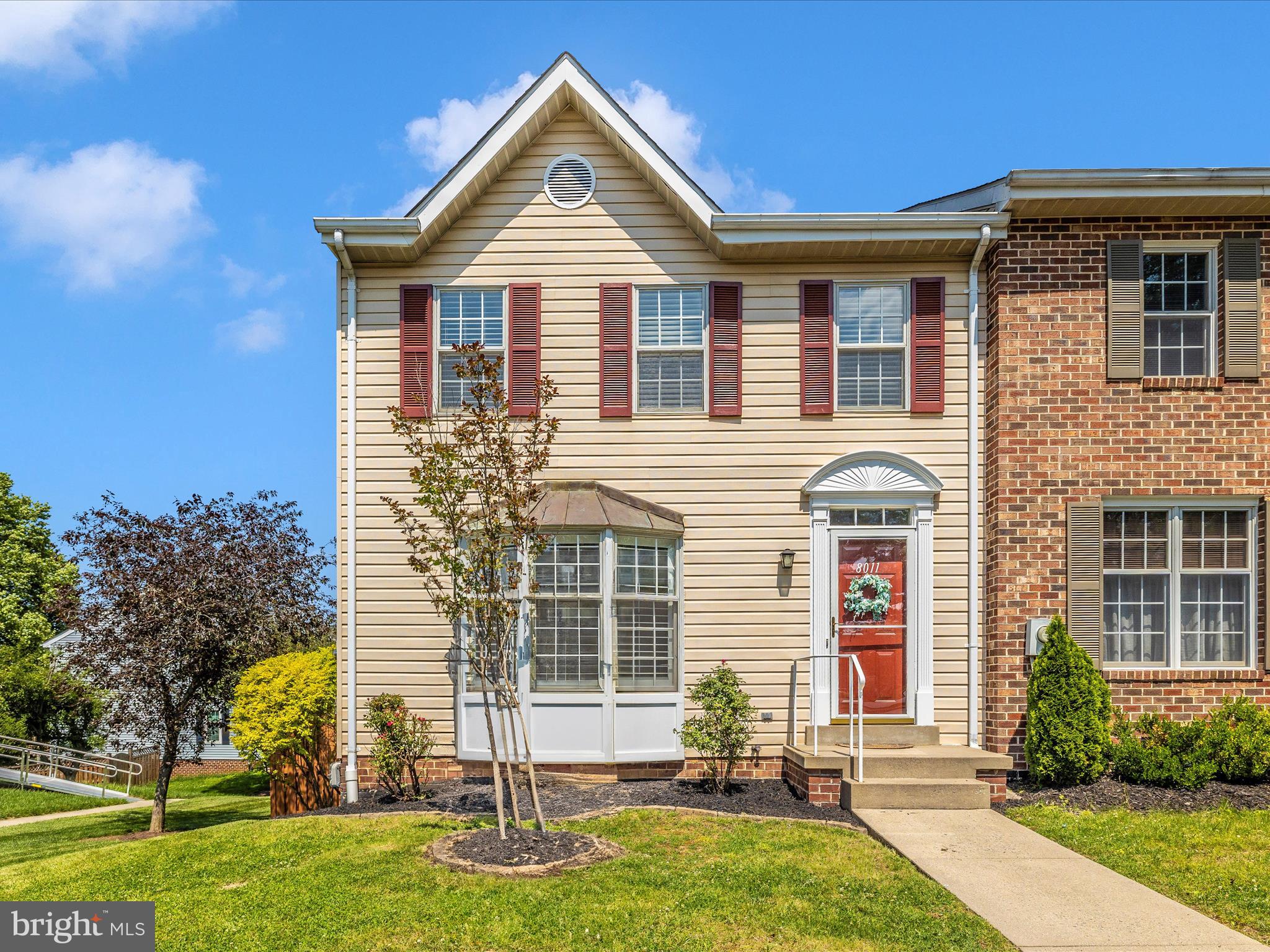 Stunning End Unit Townhome in Waterside – Move-In Ready!
Welcome to this beautifully updated, extra-wide end unit townhome in the desirable Waterside community! This spacious home features a host of modern upgrades, including gleaming hardwood floors, a gourmet kitchen, newer carpet, and recently replaced HVAC system and roof.
The kitchen is a chef’s dream with soft-close cabinetry, granite countertops, and stainless steel appliances. Enjoy meals in the expansive breakfast/dining area, perfectly suited for a farmhouse-style table, set in front of charming bay windows with plantation shutters.
The main level offers incredible flexibility with two additional rooms ideal for a formal dining area, home office, or cozy family room — the choice is yours! Step out onto the oversized deck, perfect for outdoor entertaining.
Upstairs, the generous primary suite features plush newer carpeting and an updated ensuite bath with a granite-top vanity and ceramic tile shower. Two additional bedrooms are noticeably larger than those found in standard townhomes and share an updated hall bath with granite and tile finishes.
The fully finished lower level adds even more living space with a large rec room, a flex room ideal for an additional bedroom or home office, and walk-out access to a beautifully hardscaped patio, storage shed, and a large fenced backyard.
Enjoy all the benefits of the Waterside community — no city taxes and access to amazing amenities including walking trails, a community pool, parks, playgrounds, and sports fields. All this just steps from restaurants, shopping, and everyday conveniences.
Don’t miss your chance to own this exceptional townhome. Schedule your tour today — this one won’t last!