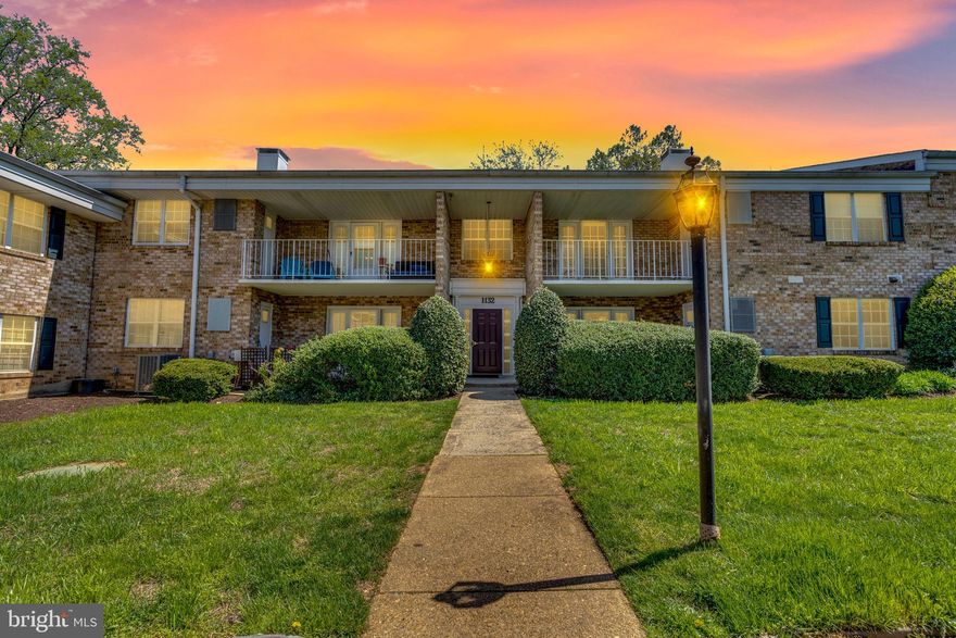 Situated in the heart of Falls Church, 1132 S Washington St #104 offers unparalleled accessibility and a vibrant community experience. Ronald Reagan Washington National Airport is approximately 10 miles away, providing convenient travel options. Public transportation is readily available, with the nearest bus stop in close proximity to the property, and the East Falls Church Metro Station, serving the Orange and Silver Lines, located about 1.5 miles away. For outdoor enthusiasts, the Washington and Old Dominion Railroad Regional Park offers a scenic trail perfect for outdoor activities. The nearby Four Mile Run Trail also provides additional recreational opportunities. The Mosaic District features a variety of retail stores, dining outlets, and entertainment options. Come check out this charming 1 bedroom with private patio! The gas for heat is provided by the Condo Association, but the heat/AC unit is the responsibility of the owner. Gleaming floors, an abundance of natural light throughout, and a sparkling kitchen all await you. Schedule your tour today!