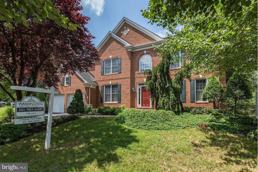 Elegant, luxurious, colonial in desirable Clagett Farm! 6000+SF. Perfect floorplan to entertain. 9' ceilings. 5 BR, 4F/2H BA, FP. 4 fireplaces. Fully finished walk out lower level w/party kitchen, au-pair suite, home theater. Private backyard sanctuary w/stunning pool, patio, play area and woods view. Close to shops, restaurants, parks and major commuter routes. Churchill-Hoover-Wayside.