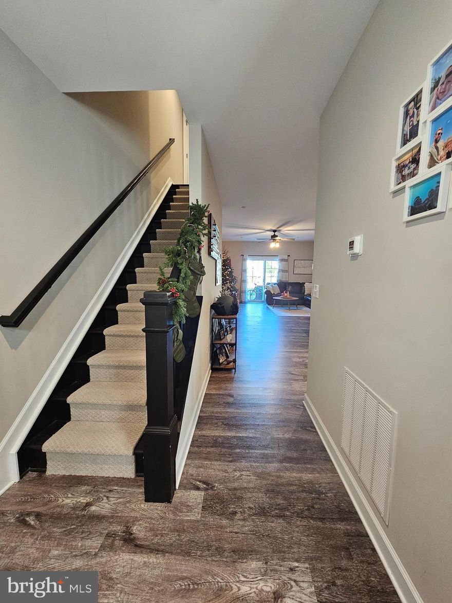 Tons of room and loads of closets in this like new 2 bedroom, 2 1/2 bath townhouse convenient to Easton or Cambridge in the quaint village of Trappe. Patio off the great room and a shed for storing your extra gear. Walk to Momma Marias, The Coffee Trap, 2 parks and near several landings for your boating pleasure or just to look at the water! Available January 16, 2024, possibly sooner. Applicant must have a credit score of 685 or higher and monthly income of at least $5,400 to be considered.