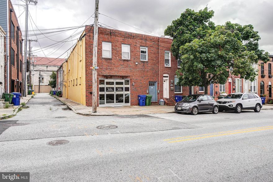 Location, Location, Location; close to many wonderful locally-owned restaurants such as Mobtown Brewing, DiPasquale's, Of Love and Regret, Blue Hill Tavern, Cardinal Tavern, Shipyard Pub, just to name a few. Local recreation is just around the corner at the Canton Waterfront, Patterson Park, the Inner Harbor, and the Canton Square. Ease access to I-95 and 83. Fantastic large multi use commercial building in Canton, 2 blocks from Canton Square. Close to 1500 square foot retail/office space on 1st floor that was renovated in 2004 with the heating and cooling system. Tenant is responsible for the water, electricity and gas. Move in condition.