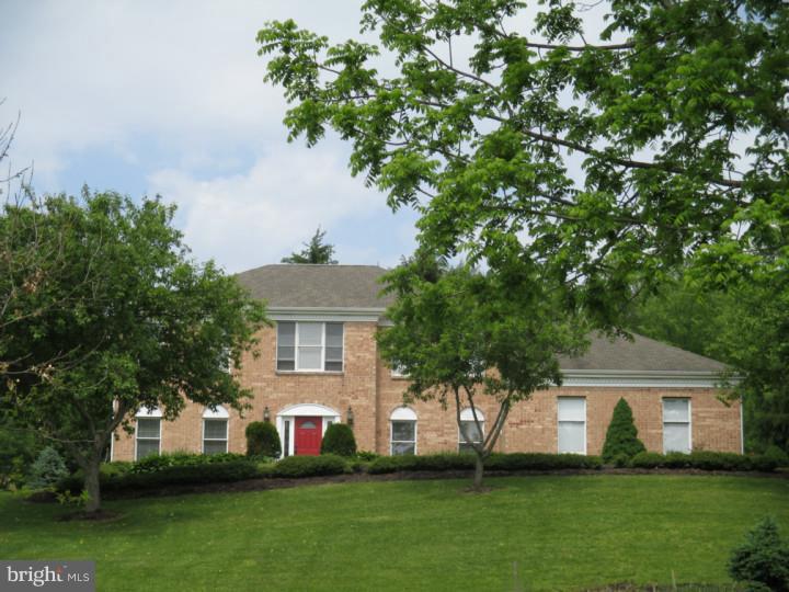 A gardeners delight! Sellers have enjoyed their large garden on the property.  Take advantage of their hard work! Picturesque 2.4 acres with exceptional vistas. Impeccable and neutral Single.  Attractive brick front facade, along with maintenance free vinyl siding.  An entertainer's delight.  Large two tier entertainment deck.  Kitchen with island, new appliances, granite countertops.  Family room with vaulted ceiling, skylights and fireplace.  Open two story entry foyer with turned staircase, formal dining room.  First floor office/den.  Powder room and full size laundry.  Second floor features 4 bedrooms, 2 baths to include master bedroom suite with sitting room, two walk in closets, spacious master bath.  New carpeting throughout.  Refinished hardwood floors and fully painted.  Three car attached garage.  Fantastic vistas!
