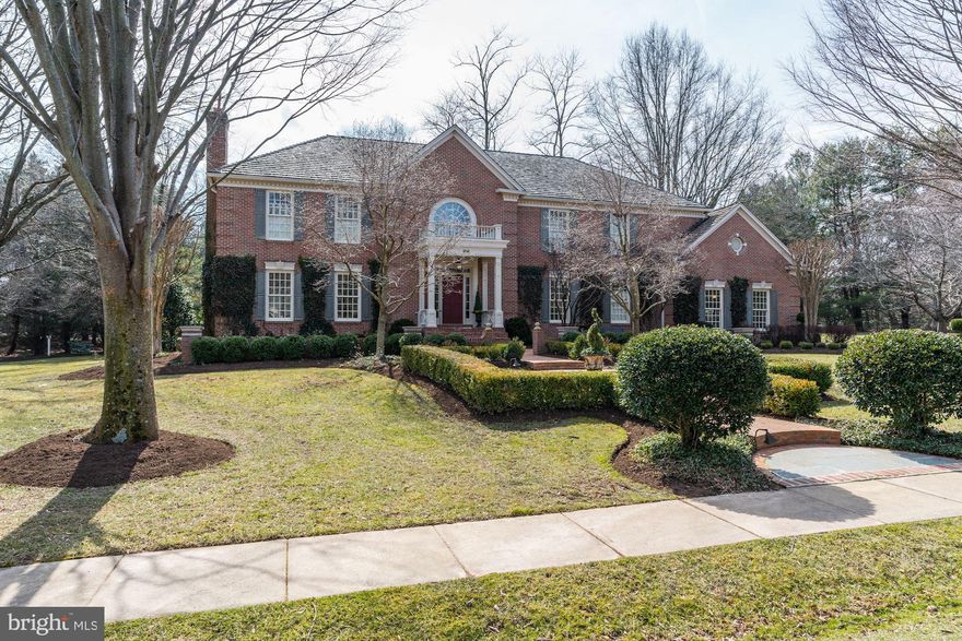 Meticulously maintained 4BR/3.5BA. New windows, screened in Porch and Master Bedroom Deck by BOWA. Two-story Foyer and Family Room with Palladium windows. Master Bedroom has Sitting Room with fireplace and spa-like bath. Finished Lower Level Recreation Room with Kitchenette.