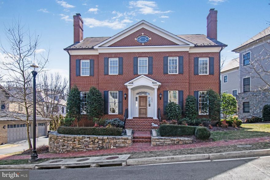 Gracious entry hall with custom crown molding & arched doorways 
Formal Living room and dining room easily accommodates large dinner parties and gatherings
High ceilings, crown molding, and arched entryways amplify the elegant staircase.
 Chefs' kitchen with central island and large eat in kitchen area
 Large family room and library with fireplace adjoins eat in kitchen
 Executive, wood paneled office
 7 bedrooms, 5 full baths and one-half bath on 4 finished levels
 Primary bedroom with sitting room, 2 walk in closets 
Primary bath with soaking tub, double entry shower, separate vanities and bathrooms
Home theater, 8 lounge chair seating. Movie and sound equipment 
conveys
 Cubby room at garage entry with 8 cubicles
 3 car garage
 Large rear yard that can accommodate addition of a pool and spacious patio. 
3 Fireplaces: LR & DR fireplaces with handmade Architectural marble mantles
 Lights, Sound system, HVAC - WIFI remote controlled (see photos) two ipad panels located in the kitchen and primary bedroom
 3 Level Elevator capable
 Interior - 6,887 Finished sq ft, 7,700 Total sq ft
 Lot 9,203 SF
 Monthly HOA $795