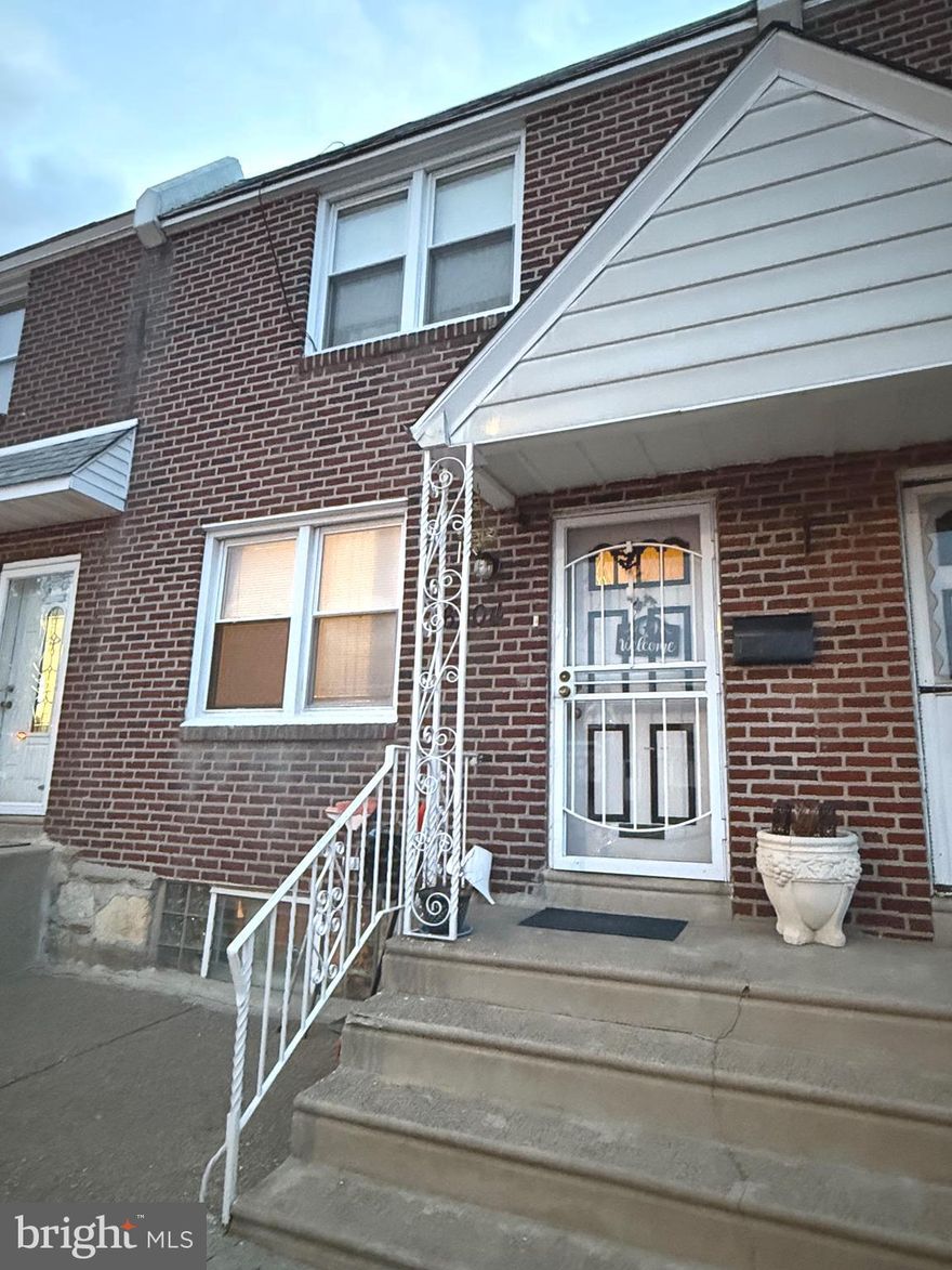 Very well-maintained property features bright, airy living spaces, routinely serviced heating and  central air conditioning system, hardwood flooring throughout, newer roof updated in 2020, decent kitchen with updated appliances, comfortable bedrooms, basement, one-car garage, and an expansive multi-car driveway. Ideally located with easy access to Roosevelt Boulevard, I-95, public transportation, local shopping, and schools. Whether you're a first-time homebuyer, downsizing, or an investor looking to expand your portfolio, don't miss this opportunity to own in one of Northeast Philadelphia's most established communities!