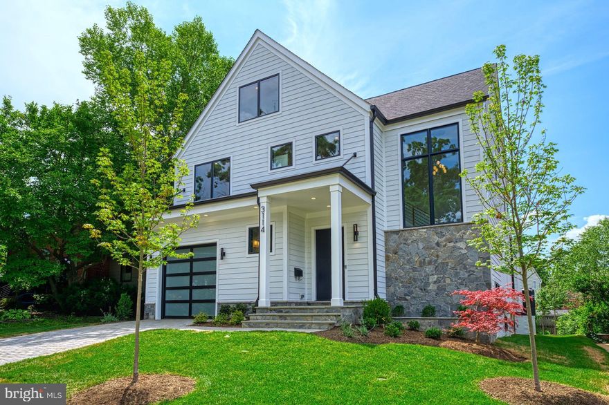 ***PRICE REDUCED***Welcome to a stunning Contemporary new construction home by popular builder M-R Custom Homes. You will love calling this home! With over 5,600 finished square feet on a level 6,528 square foot lot, this stunning home features 6 bedrooms and 5.5 bathrooms on 4 levels. The home chef will love the showcase gourmet kitchen with its gorgeous inset cabinets, high-end Wolf and SubZero appliances and large island with quartz waterfall countertop, all open to the family room and the informal dining room. Throw open the dining room and family room sliding french doors to the screened porch and back deck to expand your living and entertaining space. An office with a wall of built-ins, mudroom with built-in bench and cubbies, and a powder room complete the main level. Head upstairs to the tranquil retreat of the primary suite with its spa-like bath (with dual-sink floating inset maple vanity, frameless heavy glass enclosed shower, freestanding soaking tub, and heated floor), his-and-hers walk-in closets, and abundant natural light from the south-facing wall of windows. Two secondary bedrooms (both with large windows, full en-suite bathroom, walk-in closets, recessed lights, and lighted ceiling fans), as well as a spacious laundry room and a sitting area/study nook complete the second level. The spacious  1,028 sq.ft .third floor includes a rec room with wet bar and beverage refrigerator and access to a large roof deck with long range views over the rooftops and trees of the neighbors. Two bedrooms with a shared full bath make this a perfect private guest suite. The spacious basement features a recreation room with Luxury Vinyl Plank flooring, wet bar with Waterfall countertop,  beverage refrigerator, and icemaker, wine room, exercise room, bedroom with abundant natural light, full bathroom, and finished storage/craft room. 10’ ceilings on main level. White Oak flooring throughout main and upper levels. 9’ ceilings in 2nd floor and basement. 8’ ceiling in loft. Ceiling mounted speakers in kitchen, dining room, family room, screened porch, primary bedroom and bath, basement rec room, and loft. Wi-Fi programmable thermostats. Ring/Nest doorbell. 1 car garage. Abundant strorage. 3-season screened porch off the main level with its flagstone floor, 2 ceiling heaters, ceiling fan, and access to the back deck and backyard make this home a great place to entertain. Ballston Quarter, Lyon Village, and Fort Myer all within a mile. Less than 10 minutes to Amazon HQ2, the Pentagon, Pentagon City Mall, and the Army-Navy Country Club. Only 2 Metro stops to DC. Within .5 mile of LONG BRANCH ES and THOMAS JEFFERSON MS. WASHINGTON-LIBERTY HS.