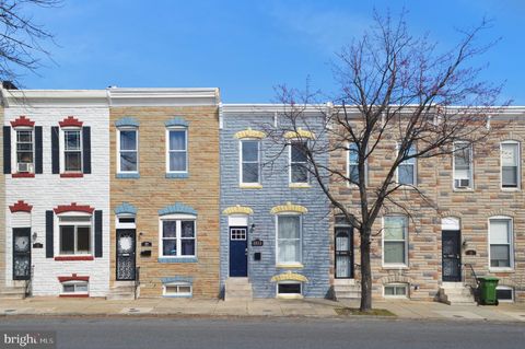 Townhouse For Sale - 1111 Bayard Street<br/> BALTIMORE, MD 21223