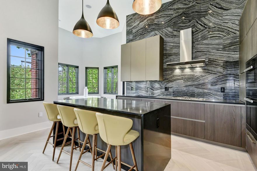 The Logan is DC s most exciting new development because it checks every box for what luxury home buyers want. Massive open spaces, elevator access, high ceilings, Snaidero kitchens, Waterworks bathrooms & bespoke custom finishes in a prime urban location. This showstopper s a 3 BR + Fam Rm, 3.5 bath PENTHOUSE with approx. 2599 sq ft + roof deck w/views & parking.