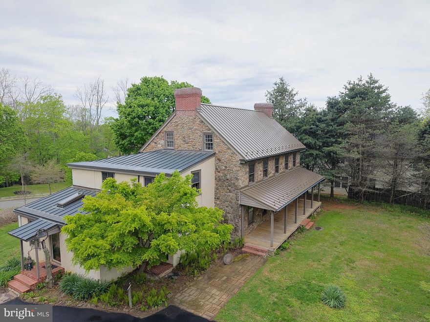 Adjoining property also available, more photos coming. Take Raspberry lane to drive by, hard to view from Lenape rd. This is the original Darlington house (as in Darlington street in West Chester), built in 1761 and thoughtfully refined in 1950 and 1997, this classic stone farmhouse perfectly balances the gravity of history with the grace of modern comfort. Originally a land grant to the Darlingtons from William Penn, only two families have owned this property. Inside, the home unfolds with grand-scale rooms featuring original hardwoods and  woodwork. The current 6-bedroom layout offers incredible flexibility, including a sprawling primary suite that could easily be re-imagined into four separate bedrooms—creating a 9-bedroom home for the ultimate family compound or guest retreat. The modern kitchen is warm and welcoming, with freshly refinished floors, beautiful wood cabinets, skylights and banks of windows in the dining area. Heritage details abound from the authentic root cellar, intricate metalwork on the doors and exterior lights, two fireplaces, original doors and windows, original pocket doors in the primary suite, oiled woodwork, and deep-set windows. Plus you get modern amenities like pure drinking water provided by a dedicated distiller, central air (high velocity system), all public utilities, and a metal roof that was installed in March of this year. Rounding out the interior is a massive basement with an outside entrance and a huge root cellar that vents to outside.

The grounds provide the backbone to create your dream garden. Just off the kitchen is a matching historic stone smokehouse leading to stone walls draped in fragrant wisteria.  Make this your sanctuary featuring a mini orchard of apple, cherry, plum, fig, and native paw paw trees. Perhaps the most intriguing feature is the original ice house foundation—a 20-foot diameter, deep circular stone well that serves as a stunning architectural focal point. This could be incorporated into a redesign of that portion of the property as the driveway could be moved to Raspberry Lane. Please note that half of the fenced in yard for 525 Raspberry lane is part of this property, the fence can be moved to the correct property line before settlement. All of this just outside West Chester borough, a quick hop to dining, entertainment, and shopping and an easy drive into Philadelphia or Wilmington.

For those seeking a true multi-generational estate, a second residence on the adjoining parcel is available exclusively with the main home for an additional $750,000. 525 Raspberry Lane is a 2,400 SF 3 bedroom/2 bath carriage house  featuring a soaring great room with vaulted ceilings, exposed beams,  a massive three-season room, fenced-in yard, and gorgeous gardens. This house is currently rented, please do not disturb tenants.

Parking is also available on Raspberry Lane. Open houses May 1st 5-7,  2nd 11-1, 3rd 12-2, all agents honored.