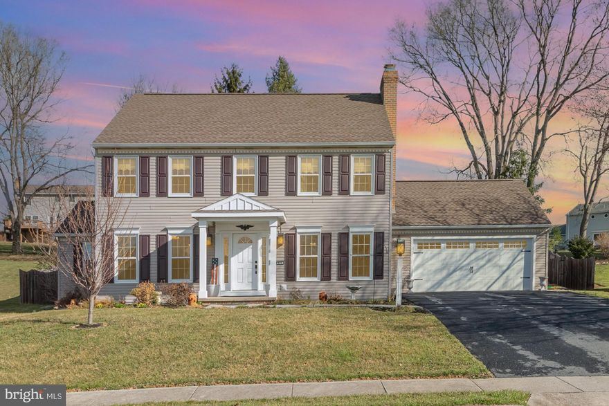 This beautifully maintained home in Mechanicsburg School District offers over 3,200 square feet of finished living space and boasts numerous updates and improvements throughout. Recent updates include: Sunroom 2024, pool pump 2024, rear deck 2023, front porch roof 2021, cedar fence 2019, heat pump and central air 2019, pool sand filter and liner 2019, water heater 2017 & roof 2010. Additional features include a home office with built-in shelving, vaulted ceiling and 2 ceiling fans, family room with hardwood floors, ceiling fan and wood burning fireplace, living room and formal dining room with wall to wall carpeting and ceiling fans, eat-in kitchen with stainless steel appliances, 13x19 sun room with vaulted ceiling, mini-split and ceiling fan that opens to the rear patio, 2 car garage with openers and workshop w/ built in shelving, large owner's suite with walk-in closet and private bath, huge lower level recreation room with propane heat, large fenced yard with pool and new deck, main level laundry/mud room off garage and lower level utility room for additional storage and rear shed for additional storage.