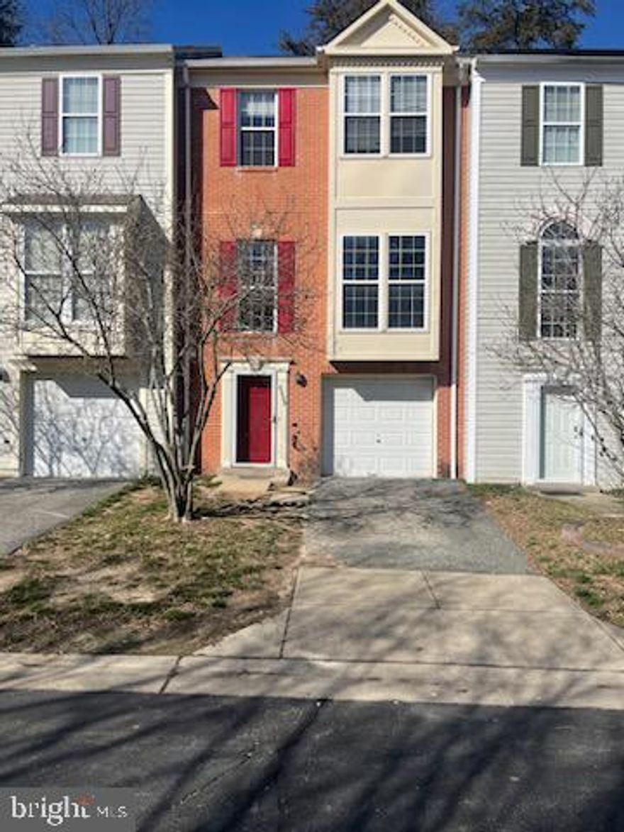 MUST SEE! WELL MAINTAINED 3 LEVEL, 3 BEDROOM, 2.5 BATH TOWNHOME IN SOUGHT AFTER MARLTON COMMUNITY TOTALING  2,054 SQ/FT.  FRESHLY PAINTED THROUGHOUT! UPPER 1 LEVEL  KITCHEN HAS NEW STAINLESS STEEL APPLIANCES, GRANITE COUNTER TOPS, TABLE SPACE, WOOD FLOORING AND FRENCH DOORS W/ ACCESS TO REAR DECK.   LIVING ROOM HAS CROWN MOLDING AND LARGE WINDOWS BRING IN THE NATURAL LIGHT! UPPER LEVEL 2 PRIMARY EN-SUITE HAS CATHEDRAL CEILINGS AND WALK-IN CLOSET. PRIMARY BATHROOM HAS OVERSIZED TUB, SEPARATE SHOWER AND DUAL VANITY.  2 OTHER BEDROOMS AND HALLWAY BATHROOM W/ TUB SHOWER.  MAIN LEVEL ENTRANCE HAS SPACIOUS FAMILY ROOM, POWDER ROOM AND LAUDRY CLOSET W/ WASHER AND DRYER.  GARAGE DOOR ACCESS!