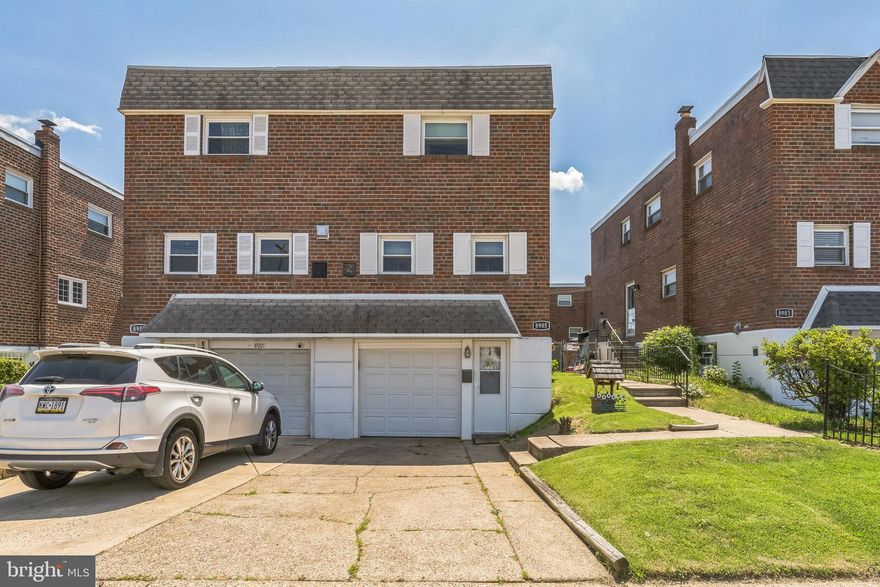 ***OPEN HOUSE CANCELED for Saturday 7/12. ** Welcome to this beautifully maintained twin home nestled in the  Pennypack area. Featuring 3 spacious bedrooms and 2.5 bathrooms, this home has been thoughtfully updated for modern living while preserving its charm. Enjoy peace of mind with a new roof and skylight installed in September 2022, a new HVAC system (May 2022), and a water heater replaced in 2019. The main level boasts luxury vinyl tile (LVT) flooring. The remodeled kitchen is complete with solid wood cabinets, stainless steel appliances, and ample counter space—plus room for a kitchen table and chairs. Upstairs, the primary bedroom includes a private ensuite bathroom with a stall shower. The additional bedrooms offer generous closet space and natural light. The finished basement is great for additional living space and has direct access to your back yard. Step outside to a lovely patio- perfect for relaxing, entertaining, or enjoying the outdoors. This home combines comfort, style, and a prime location—close to parks, shopping, and commuter routes. A must-see!