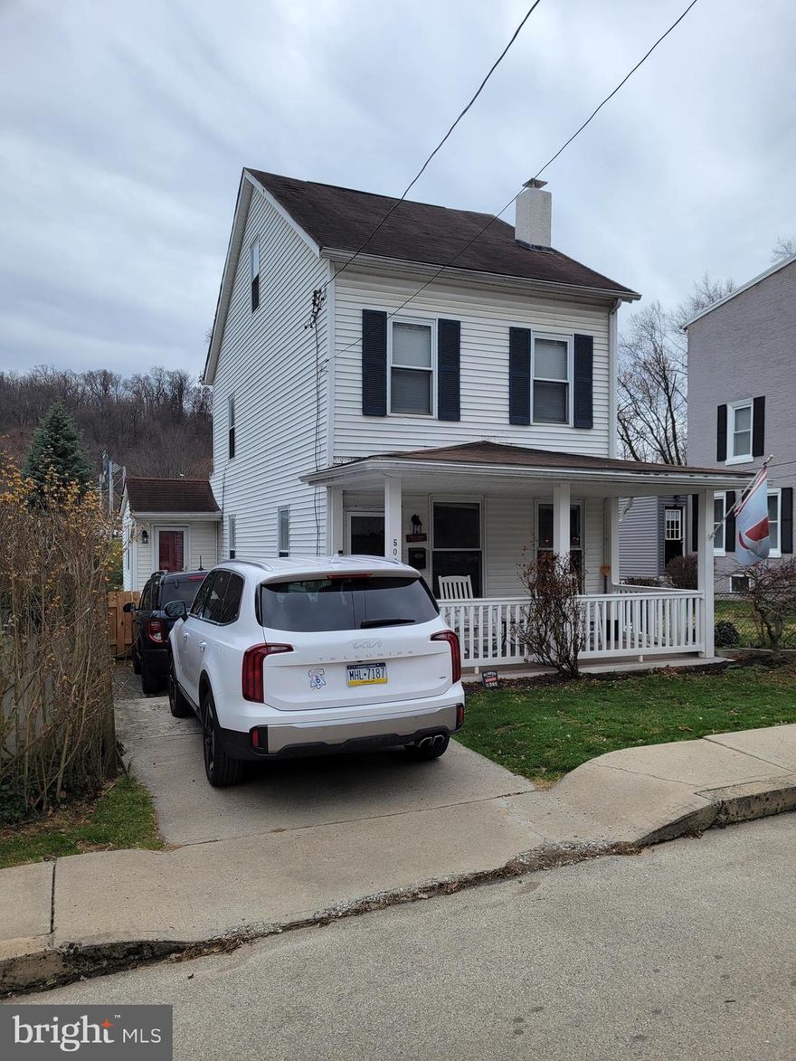 Welcome to 505 Apple Street. This appealing three-bedroom, two-bath colonial style home is located in the heart of West Conshohocken Borough. The homes front porch welcomes you and your guests. On the first floor you will find hardwood floors throughout the living room and dining room.  The bright and airy living and dining rooms feature recessed lighting, room to entertain, and plenty of natural light. The kitchen features a large center island, stainless steel appliances, and granite countertops. The full bathroom on this floor is generously sized and nicely maintained. The second floor offers a full bathroom and two large bedrooms highlighted by new carpeting, ceiling fans, and spacious closets. The third floor master bedroom offers an abundance of space featuring a brand new oversized closet and newly installed insulation. Descend into the fully finished basement for exercise, playroom, storage, or office space. Step outside and enjoy the wonderful elements of the backyard with plenty of space to roam. Private driveway. Newer HVAC January 2021. Excellent location! Walking distance to restaurants and train station in West Conshohocken and across the bridge to Conshohocken. Great street, awesome community, neighbors look out for each other! Easy access to 476 and 76. This captivating property won't last! Make your appointment today!