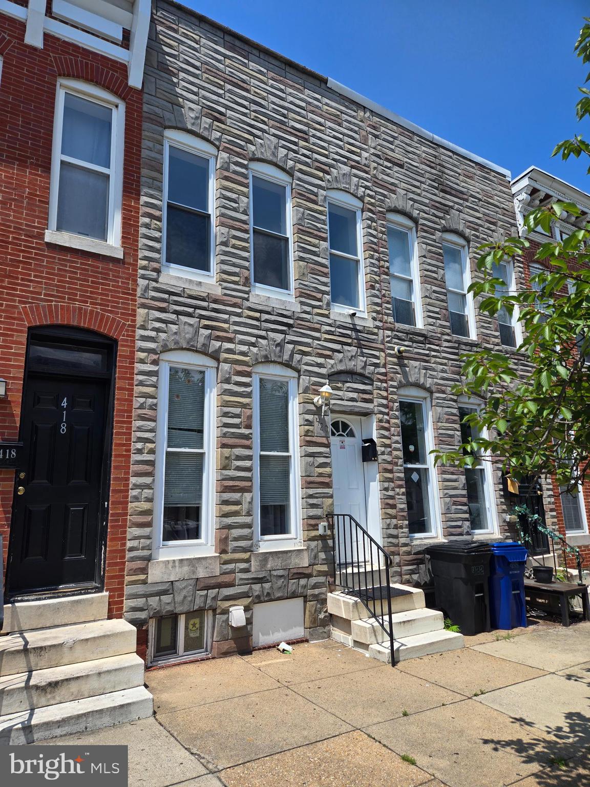 Welcome to this updated 2 Bedroom 1.5 Bathroom home in Baltimore City. Walk in to an open concept hardwood floors that leads into a kitchen with Stainless steel appliances and a walk out that leads you to a fenced backyard. Upstairs you will find 2 bedrooms and with LVP Flooring. Short walk to John Hopkins Hospital, restaurants and shops. Home is sold as-is. Come take a look and see for yourself.