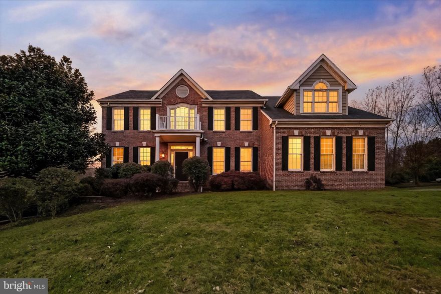 Discover space, privacy, and potential in this stately brick colonial set on 2+ acres in one of Harford County’s most peaceful settings. With 3,400+ finished square feet plus a 1,300 SF unfinished walk out basement with 9' ceilings, waterproofing system, and transferable warranty, this home offers the flexibility to create the spaces you’ve always wanted -- media room, gym, playroom, or guest suite. The main level features a renovated chef’s kitchen with gas cooking, wall ovens, plentiful custom cabinetry, a divine pantry and a large picture window overlooking the backyard. A two-story family room with a brick fireplace, separate dining room, living room, home office, and main-level laundry make everyday living effortless. Upstairs, you’ll find four spacious bedrooms, including a relaxing primary suite with sitting room/nursery and private bath. A second bedroom has its own en-suite, while two additional bedrooms share a Jack & Jill bath. Hardwood floors run throughout the upper level. Buyers who want to personalize their home will appreciate the opportunity to update paint and flooring to match their style. The seller is offering a carpet credit for the family room, giving you freedom to choose the look you love. Additional upgrades include a new front entry door, new basement patio door, and a quiet, green setting perfect for outdoor living. All just minutes from Jarrettsville Rd, Rt. 23, Dulaney Valley Road, Hunt Valley, Bel Air, and APG. This location is ideal for commuters seeking space without sacrificing convenience. A rare combination of acreage, square footage, and value in a sought-after location. Come envision the lifestyle and possibilities this property offers.