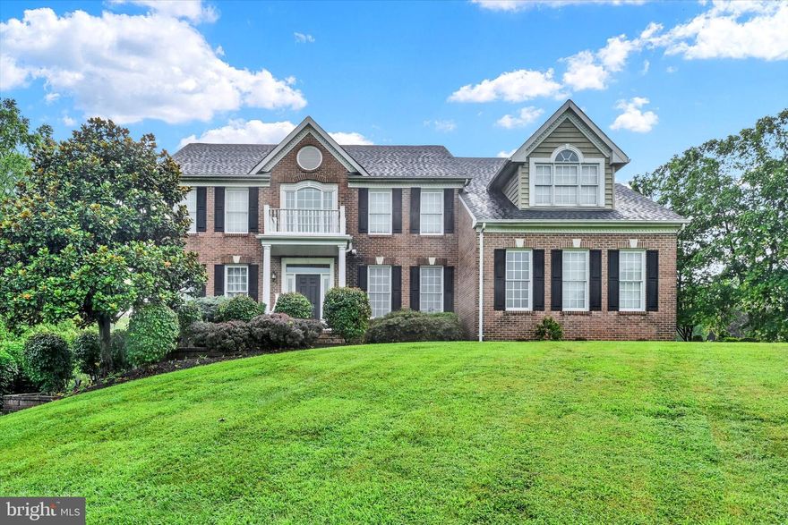 Big house. Smart layout. Built-in equity potential. Over 3,400 finished SF on 2+ acres with en-suite or Jack & Jill baths for every bedroom. If layout matters,  this one delivers. Set on over 2 acres in Jarrettsville, this stately brick colonial offers over 3,400 finished square feet plus a 1,300 SF walk-out basement with 9’ ceilings, ready to be transformed into whatever you need next: home gym, theater, guest suite, or in-law space. The floor plan is the true standout. Every bedroom has direct bath access, either en-suite or Jack & Jill, a feature rarely found at this price point. The primary suite includes a sitting room perfect for a nursery, dressing room, or second office. The main level offers the flexibility today’s buyers want: private home office, formal living room, formal dining room, two-story family room with brick fireplace, main-level laundry room. The renovated kitchen features gas cooking, wall ovens, custom cabinetry, generous pantry storage, and a large picture window overlooking the backyard. Hardwood floors run throughout the upper level. The unfinished walk-out basement includes a waterproofing system with transferable warranty, giving buyers confidence and expansion potential. The seller is offering a carpet credit so you can design it your way. The bones, layout, acreage, and square footage simply cannot be replicated at this value. Located minutes from Jarrettsville Rd, Rt. 23, Dulaney Valley Rd, Hunt Valley, Bel Air, and APG. This property offers peaceful living without sacrificing convenience.