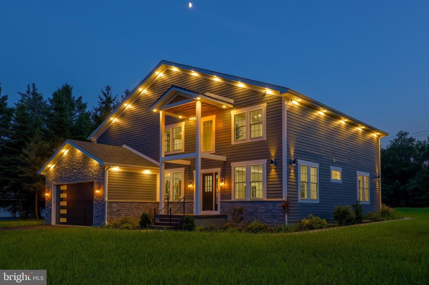 Must-See New Construction, Custom Home in beautiful Hummelstown. Warm traditional touches meet exciting & modern features - creating a perfect balance. Sitting on a 1+ acre corner lot, this 5 Bed, 5 Full Bath work of art boasts over 5,000 square feet of total living space. No detail or upgrade has been overlooked - from the integral outlets and USB ports in the bathroom vanities (and defogging mirrors) to the multi-function LED lighting throughout. Change the lighting intensity and color to match your mood or control the music in the bathroom while you relax and unwind - all from your favorite smart device or Google Hub. The Smart thermostat and security cameras add to your ability to control your home - even when you're not there.
Tasteful hardwood floors, high-end fixtures and beautiful tilework will wrap you in luxury. And the open design allows for flexibility and customization = perhaps the office could be converted to a 1st floor bedroom? Or will you utilize the massive finished basement for additional rooms? The full bath and natural light from multiple large windows gives you lower level space, with 1st floor feel.
Conveniently located in the highly-desirable Hummelstown/Hershey area - This gorgeous and inviting home truly has it all - updated and functional amenities with relaxed traditional feel. Your dream home awaits!