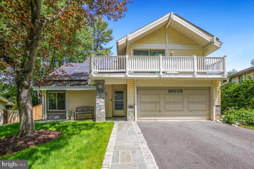 Price Reduced! Spacious 4-Bedroom Home in Prime Gaithersburg Location!

Welcome to this beautiful single-family home offering over 2,300 square feet of comfortable living space across two levels. Nestled on a generous lot, this home combines style, space, and functionality—perfect for modern living.

Step inside through a welcoming entryway into the bright and airy living room featuring vaulted ceilings and an abundance of natural light. Entertain with ease in the expansive formal dining room, ideal for gatherings.

The heart of the home is the open-concept kitchen and family room, boasting durable LVP flooring and built-in shelving flanking a cozy fireplace. The gourmet eat-in kitchen is complete with custom cabinetry, granite countertops, stainless steel appliances, and an island with breakfast bar seating. The adjoining breakfast area opens to a huge back deck and fully fenced backyard—perfect for outdoor entertaining or relaxation.

The main level also includes a convenient half bath and a laundry/mudroom with direct access to the attached two-car garage. 

Upstairs, retreat to the spacious primary suite featuring vaulted ceilings, a walk-in closet with an organization system, and a private outdoor balcony. The luxurious ensuite bath includes a beautifully tiled walk-in shower. Three additional well-appointed bedrooms share a full hall bath equipped with a walk-in tub for added accessibility.

Updates include new HVAC, windows, and exterior doors in 2016, a new hot water heater in 2024, fresh paint and new ceiling fans and light fixtures. A whole-house generator conveys with the home. Solar panels on the roof assist with additional savings on utility bills! Enjoy community amenities such as a pool, tennis courts, playgrounds, and scenic walking paths. Ideally located just minutes from shopping, dining, and entertainment with easy access to commuter routes and public transit.

Don't miss your chance to own this exceptional home in one of Gaithersburg’s most sought-after neighborhoods!