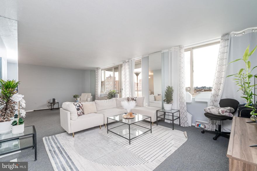 Wake up to breathtaking views of Guilford and Gateway Park from this bright, 8th-floor condo near the Johns Hopkins Homewood Campus. Enjoy modern comfort, effortless entertaining, and a lifestyle where city convenience meets serene park vistas—right at your doorstep. This beautifully updated two-bedroom, two-bath home features a granite and stainless-steel kitchen that flows seamlessly into the foyer, living, and dining areas. The primary suite offers a walk-in closet and private bath, providing a light-filled retreat. Condo fees include all utilities and access to premium amenities: rooftop pool, community room, laundry facilities, and a secure 24-hour front desk with video monitoring and key fob entry. Parking garage spaces are available for rent or guest use. With the Johns Hopkins Blue Jay Shuttle and city bus stops at the doorstep, and just one block from JHU Homewood, this condo is close to Union Memorial Hospital, restaurants, and cultural attractions. Ideal for refined urban living or as a strong luxury investment, Unit #805 offers comfort, convenience, and unmatched lifestyle appeal.
***One tenant in place - Lease expires 07/31/2026 $1,350 monthly***