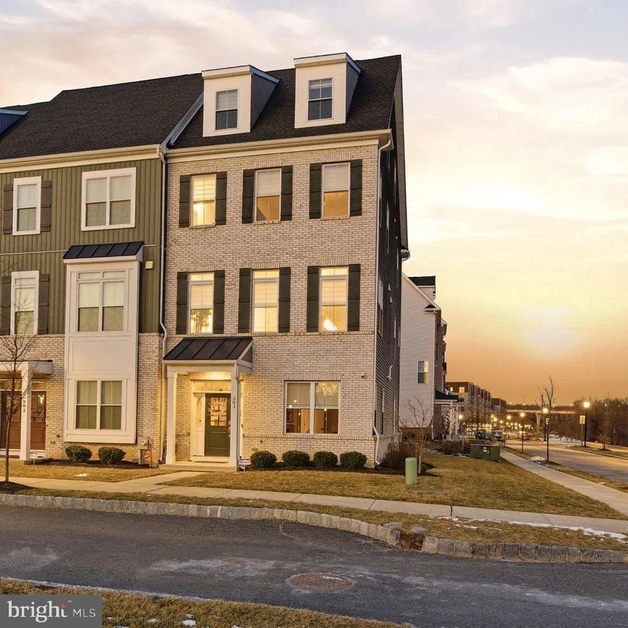 Luxurious 4- Level Townhouse in Phoenixville's SteelPointe Development available for first time since its new construction delivery in 2021. This prime location was the #1 property site chosen in pre-development. Corner lot, End Unit,  opposite open  spaces,  Park across front of house, convenient to Phoenixville access, this location has it all. Original Harrison Model, with many original builder/package upgrades along with  many tasteful personal upgrades added by current owner. Well over 100k has been put into this townhouse making it one of the finest in the development. This Harrison model floorpan was initially extended an extra 2' wider, making the entire townhome feel open and spacious.  8 extra windows were added to give this open floorpan a natural light filled feel.  
Full brick veneer house front welcomes you to the front entrance.  Ground floor has a dedicated office ( possible extra bedroom), a half bathroom and a mudroom. Drive into your spacious double garage and access directly into the house from the ground floor also. The entire house has upgraded raised box panel molding along all stairway walls throughout the home. Premium hardwood floors and staircases throughout entire house.l  Up to the first floor finds an upgraded gourmet kitchen. Upgraded Kitchen Aid appliance package with Double Oven, under counter microwave, quartz counter tops , large kitchen  island. A separate Dining area on one side of the kitchen and a large family / Great room flows from the other side. TV room has had custom built ins added on either side of wall mounted TV.  This Light filled room also has a walkout to a nice sized composite deck. Upgraded custom lighting has also been added throughout.  Up to the 2nd floor finds a spacious primary bedroom suite with full bathroom and TWO  generously sized walk-in closets, ( another upgrade!),  Another two bedrooms and a full bathroom are also found on the 2nd floor. Stackable washer/dryer also on this floor.  Up to the 3rd floor will find a bonus room. A finished Living/TV room that has plenty of possibilities. Two additional dormers were added on this floor to   enhance the size and natural lighting. This  floor also extends out to another fantastic upgrade... a large roof top deck complete with a stone fireplace and hook up for outside TV.
This truly is one of Phoenixville's best available Townhomes, all located in the highly desirable Phoenixville School District. 
Make sure to take the virtual Matterport tour for a in depth look through this house.

Showings will begin Thursday feb 19th