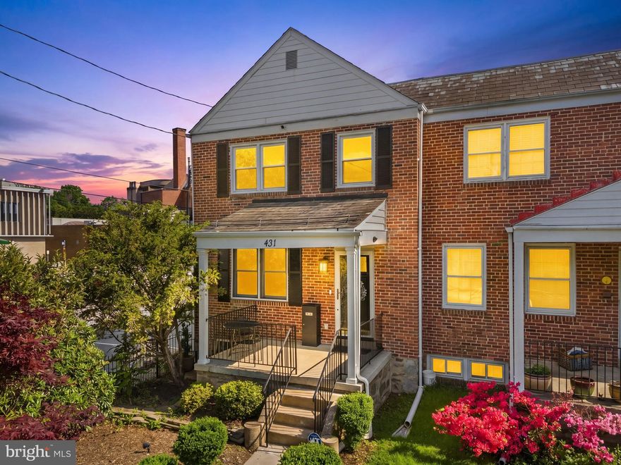 Rarely does a home offer this level of peace of mind combined with absolute luxury. This 3BR/3.5BA rowhome underwent comprehensive electrical, plumbing, and structural renovations, ensuring modern reliability in an impeccably maintained space. A true urban rarity, the property includes an oversized 1.5-car garage with an EV charger and an additional concrete parking pad. The home’s performance is as impressive as its design, featuring a commercial heat pump for the upper zone, attic insulation, noise-reducing windows, and a triple sump pump system with battery backup that keeps the basement dry. The main level features a gourmet kitchen with marble countertops, high-end KitchenAid appliances, and an oversized island. The expansive primary suite is a sanctuary of its own, boasting raised ceilings with rain-sensing skylights, a private deck, a two-way fireplace, and heated bathroom floors. The finished basement serves as a versatile in-law or au-pair suite, complete with a kitchenette, a 3rd full bathroom with heated floors, and a private walk-up entrance. Outside, enjoy a private garden oasis with an 8-foot privacy fence, water feature, and brick patio, all located just steps from the walkability of Belvedere Square and centrally located between Baltimore City & Towson. Conveyances: Includes basement wine cooler, smart thermostats, and all wall-mounted TVs (excluding living room).
