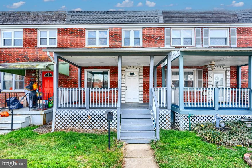 Welcome home to this wonderfully updated townhome! Large porch out front for enjoying a quiet evening. Step inside and the first floor has updated carpeting and leads you to the recently renovated kitchen area. Kitchen features brand new appliances. Upstairs you'll discover an updated full tile bath and three nicely sized bedrooms, also with updated carpeting. Basement offers a huge finished space along with plenty of storage in the utility room. Backyard provides ample off-street parking and room to host friends and family for summer events. All close to parks, shopping, and more. It's a good life!