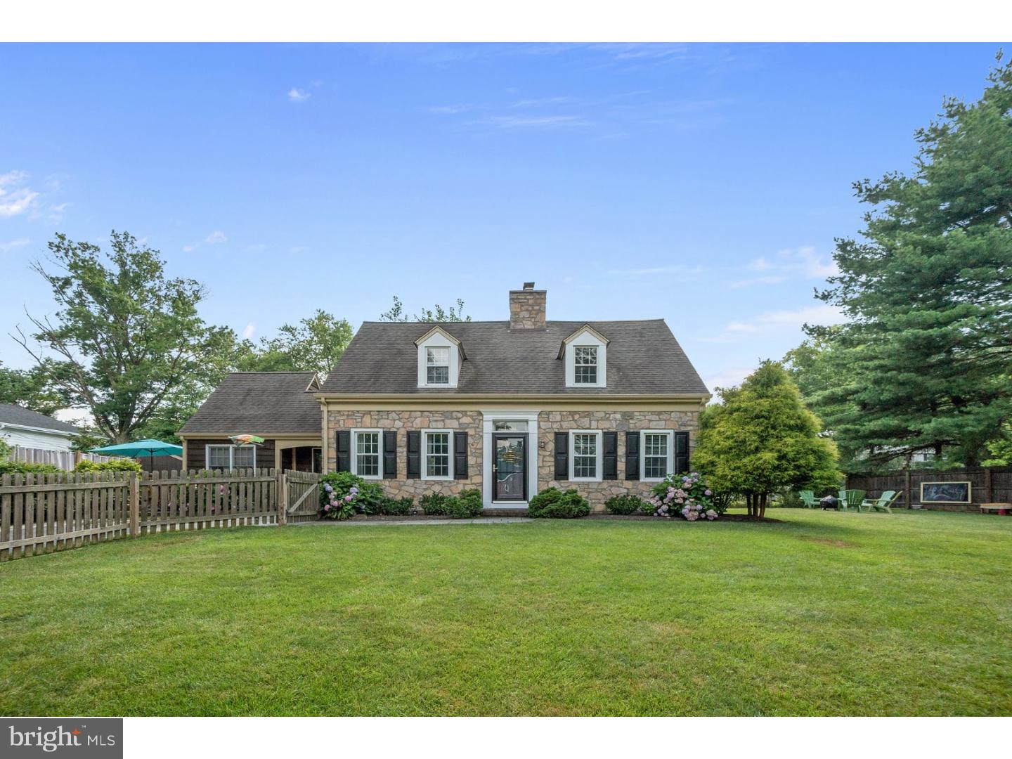 This picturesque Stone Cottage style home is sure to steal your heart!  The location is wonderful as a part of the Homestead community and award winning T/E schools. Don't let this home's storybook charm fool you - it has generous spaces sure to please your buyers!! The first floor features an expansive Living Room with a fireplace, a large Dining Room opening to the updated Kitchen, a new Laundry Room, Mud room Area, and Den with stairs to a loft/ office area! The Basement is finished and ready for an array of uses, playroom, gym, or man cave! Upstairs you will find a very large Master Bedroom and two additional bedrooms. The large deck and large yard are great for pets, playing and entertaining!  This home has been updated by the current owners, new main floor laundry 2018, new central air in 2015, new hot water heater 2014 among other upgrades!  This home is conveniently located and a very short walk to the Strafford Train Station!