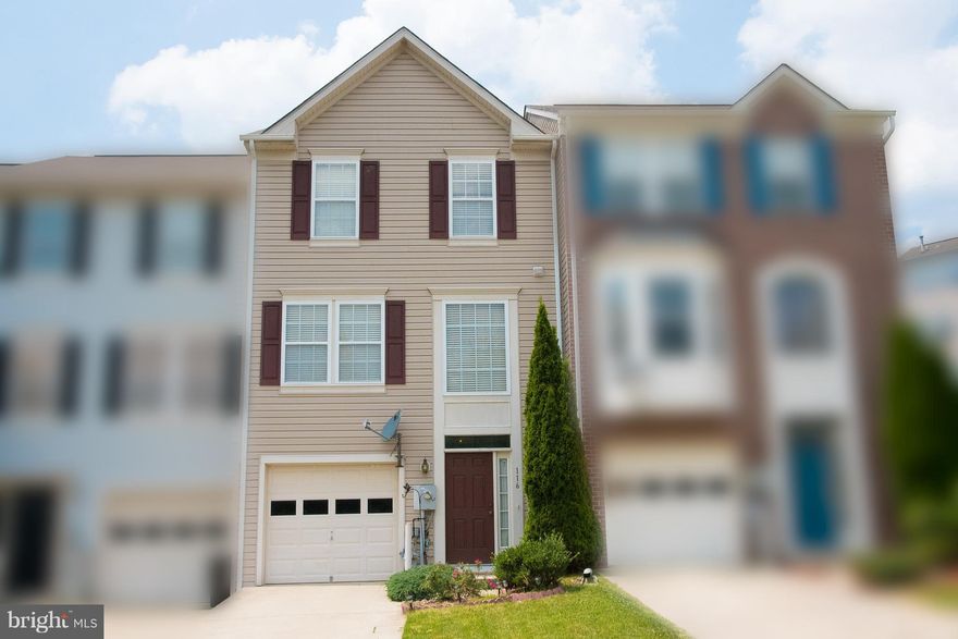 NEW PRICE! Immaculate townhome with so much room! Open floor plan with oversized eat-in kitchen, granite countertops, island & built in buffet. Hardwood floors in DR;  Master BR feat. not one, but TWO walk-in closets and a tub/shower combo! Main level has high-effic W/D & large family room. Relax outside on the deck & enjoy the community pool. Close to Metro & Foundry Row. Sorry, No Vouchers.