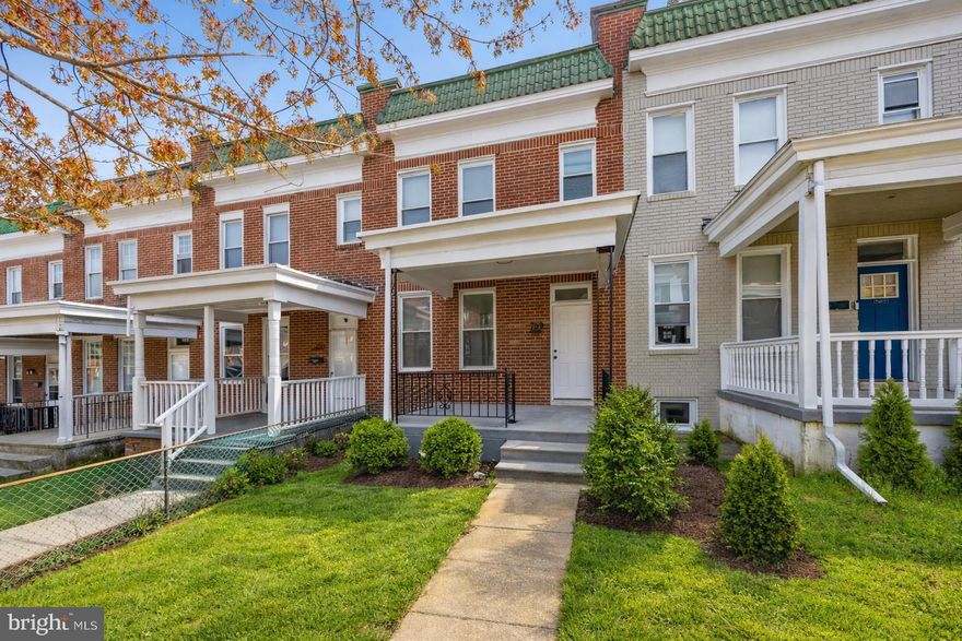 This completely renovated row home combines fresh updates with classic charm, making it an excellent choice for both first-time homebuyers and savvy investors. Inside, you’ll find three comfortable bedrooms, a spacious layout, and a large unfinished basement offering plenty of potential for storage or future finishing. The home features all new energy-efficient windows, durable vinyl wood plank flooring on the main and upper levels, and a bright interior that feels clean and inviting.

Outdoor spaces add to the appeal, with a covered front porch for relaxing, a fenced front yard for privacy, and a nice-sized backyard ready for entertaining, gardening, or play. Situated on a quiet street, the home offers the convenience of move-in-ready living with the added benefit of long-term rental potential. Whether you’re looking for your first home or a property that will generate reliable returns, this home delivers excellent value.