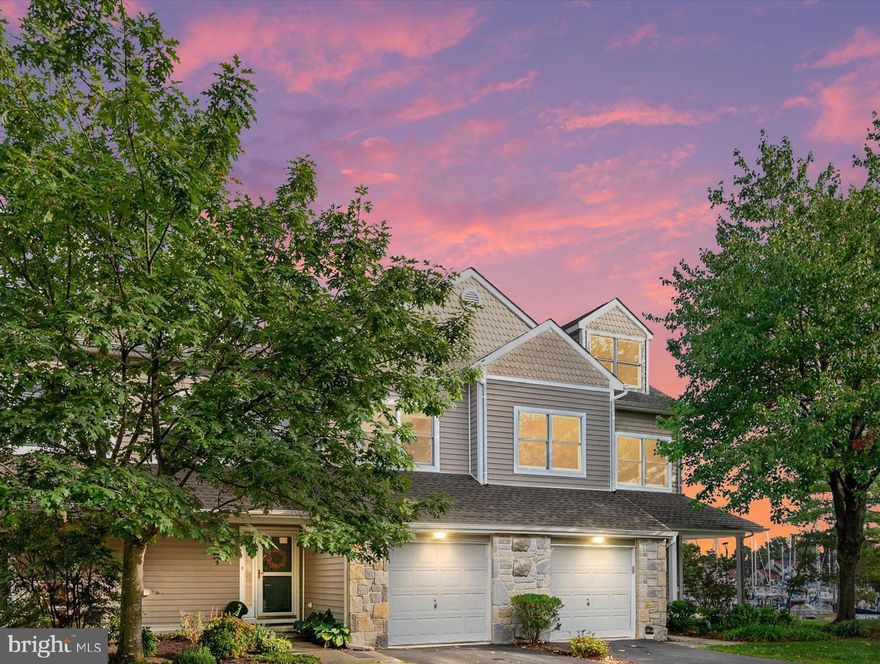 Enjoy this Stunning Home for a weekend getaway or enjoy it full time with views of WATER, WATER EVERYWHERE! Waterfront without the worry, just lock up and go! Enjoy Views from every level of this beautiful Townhome, which is perfectly situated at the private end of the Bayside Community... just at the waters edge! Overlooking the Chester River towards Eastern Neck Island and Castle Harbor Marina, this is truly like living on Vacation all the time! Boasting 3 Bedrooms with NEW Carpet and each with a full bathroom en-suite along with a powder room for your guests! Newer Washer and Dryer located on the 2nd floor bedroom level for ease of doing your laundry. Open Floor plan with a plethora of natural light that brightens the gleaming wood floors and the NEW custom paint throughout! Granite Countertops, SS Appliances, new LED recessed lighting, lots of cabinet space and a Bar area, all make this Kitchen a Chef's dream! Cozy up to the Gas Fireplace while reading a book from the Built-In Bookcases. Multiple decks for enjoying your morning coffee and evening cocktails! 1 Car Garage and a private drive to house your vehicle and toys! The Bayside Community handles the exterior maintenance to include the roof (new roof in 2021), Vinyl siding and gutters the lawn, the Common Areas and more! The on-site property manager helps make this a carefree, lock and go property for those on the go! If you have dreamed of a home by the water but hesitant about flood insurance you'll be delighted to know this home is not in a flood zone. Enjoy the Pool, Fitness Gym, Clubhouse, Tennis Court and Volleyball Court- enjoy a quick stroll to TWO Restaurants right at the Marina... so much to do here! Walk to the Kent Island Cross Trail to enjoy a jog or bike ride or jump on your boat and head over to the Narrows for some Eastern Shore Fun at all the Bars, Restaurants and Shops!! Kayaks and SUP are easy to launch here too! Shopping, restaurants, bars, beaches, parks, boat ramps, playgrounds, pickle ball courts & more just minutes away! COME LIVE THE SHORE LIFE on KENT ISLAND TODAY!