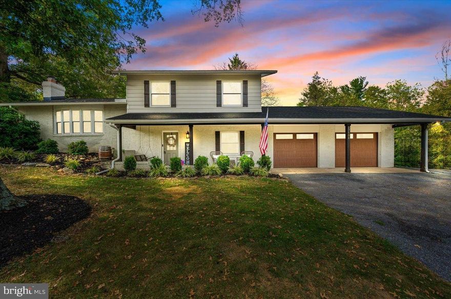 ***Open House 05/23 from 1-3pm***Beautifully remodeled with model-home finishes throughout, this stunning four-level split offers a bright, open-concept design perfect for modern living. The  kitchen features glass-front cabinetry, granite countertops, stainless steel appliances, a farmhouse sink, stylish lighting, and opens seamlessly to the inviting living room with a large picture window and cozy wood-burning fireplace.

Designed with comfort and flexibility in mind, the home offers two private Owner’s Suites—one conveniently located on the main level with a walk-in closet and full bath, and a second upstairs featuring a beautifully updated dual-sink bathroom. With 3.5 remodeled bathrooms, fresh paint, and a newer HVAC system installed in 2019, this home is truly move-in ready.

The spacious lower-level rec room with an additional wood-burning fireplace provides the perfect space for entertaining, relaxing, or creating a game or media room.

Step outside and enjoy the best of country living with cleared pasture, a peaceful stream, and endless possibilities for gardening, recreation, or animals. The impressive new 40x24 pole building with electricity and attached 24x10 lean-to offers exceptional space for storage, equipment, hobbies, or a workshop.

Located in the Middletown School District, this exceptional property perfectly blends modern comfort, thoughtful updates, and serene rural living. A must-see!

Well, Septic, Roof and Chimneys Certifications available upon request.