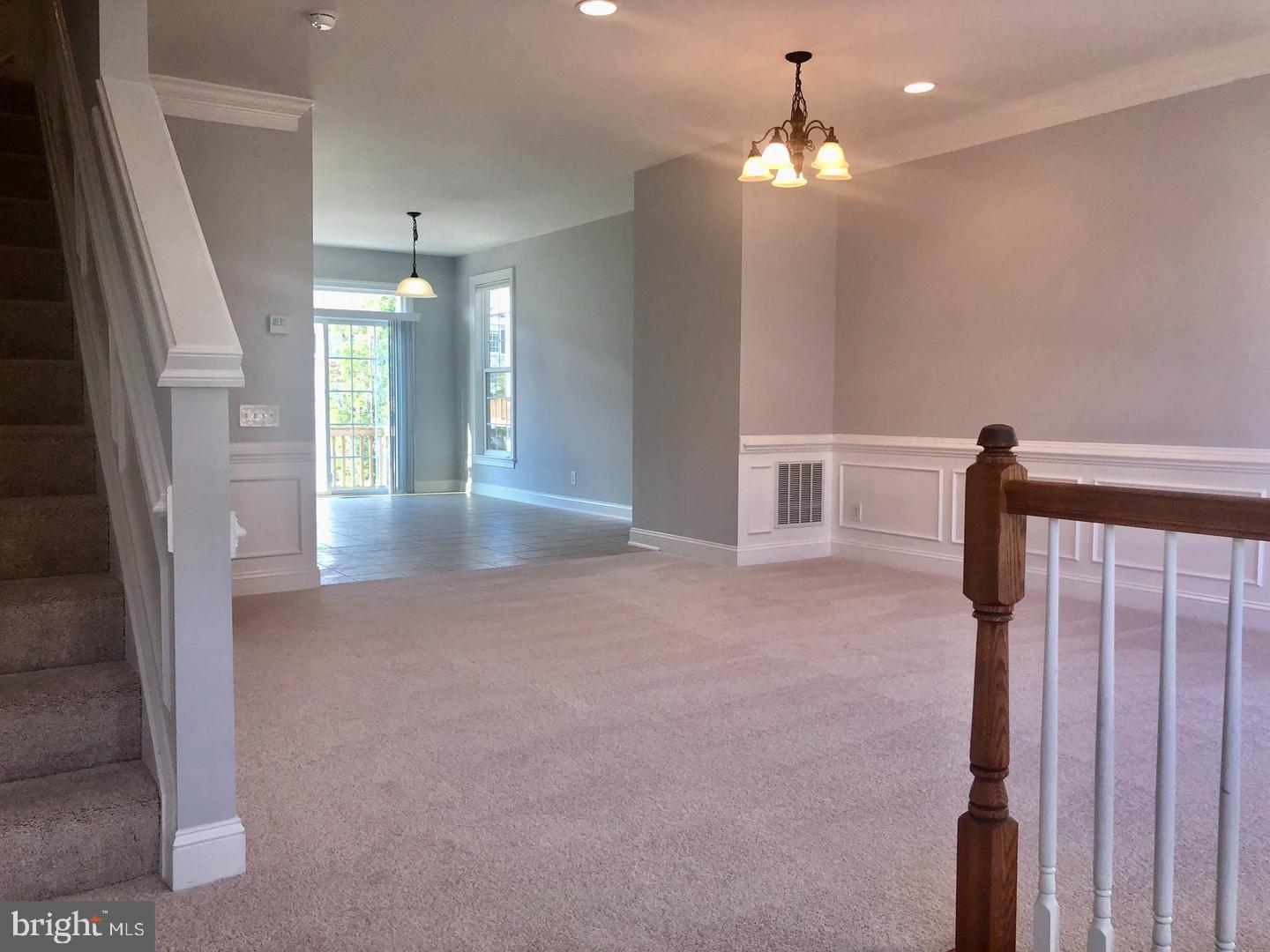 You will love the space and the location. This spacious townhome is in a great school district, too. Conveniently located next to a shopping center and all major roads. Two attached car garages.
A welcoming foyer leads to living and dining rooms, and off to a great eat-in kitchen with an island and a family room. Balcony off the kitchen.
Upstairs has a Master bedroom with a luxury bath and walk-in closets, two more bedrooms, and a hall bathroom. Laundry room on bedroom level for your convenience.
The basement has the 4th bedroom and a full bath.