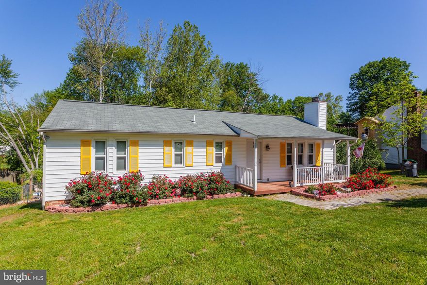 ***Price Improvement ***Well-maintained rambler/rancher style home. This property boasts 3 bedrooms and 2 full bathrooms. This home is situated on a half-acre lot. You will spend tons of time outside on the newly built enclosed back deck or relax on the front porch, which has ample space for seating. All new floors throughout the home.  Vaulted ceilings in the living room and kitchen. Large eat-in kitchen and family room. Excellent schools. No HOA. Super convenient to transportation, shopping, local breweries, restaurants, and schools.***No Showing until property goes active***