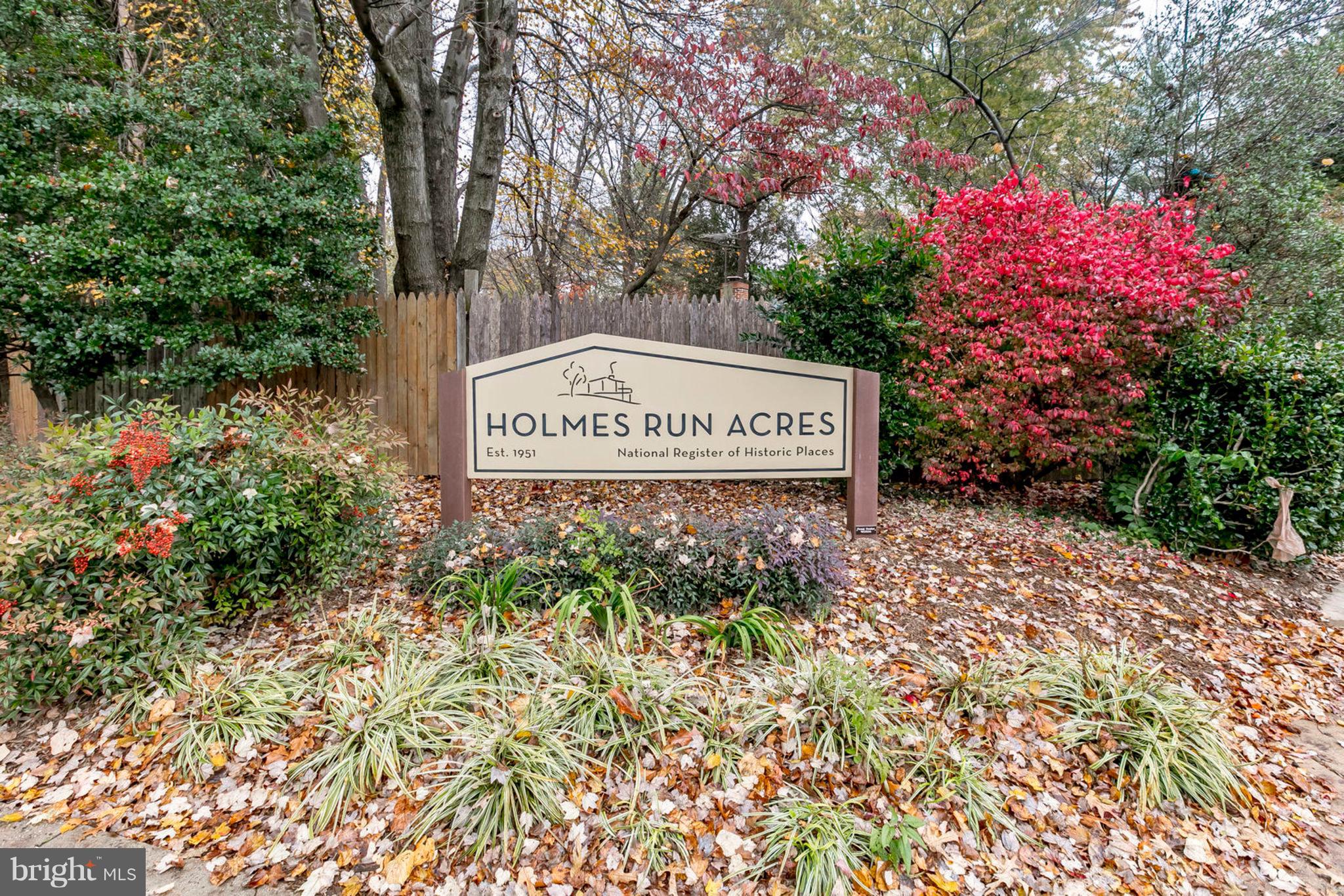 HOLMES RUN ACRES - Residential